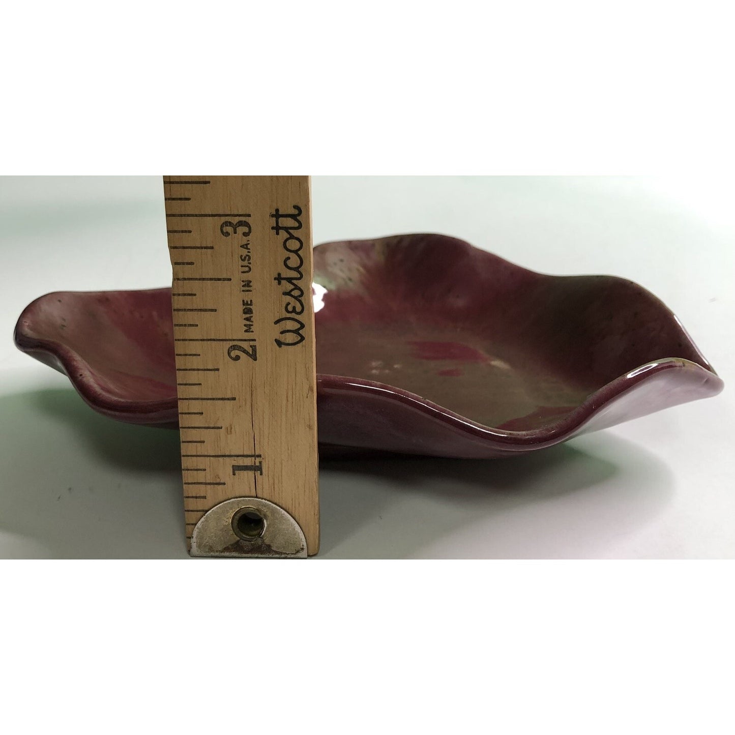Rare Vintage Pinewood Pottery ASHTRAY TRINKET TRAY By EDITH HARWELL Fairhope AL