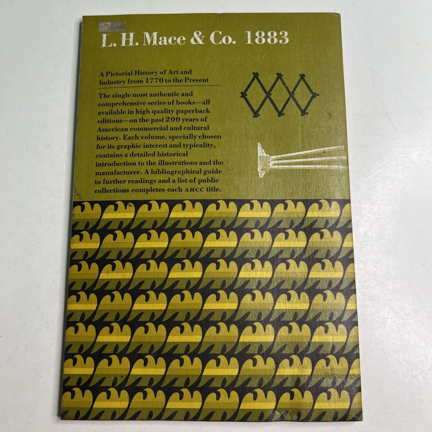 L. H. Mace & Co. 1883 American Historical Catalog 1971 Reprint First Edition