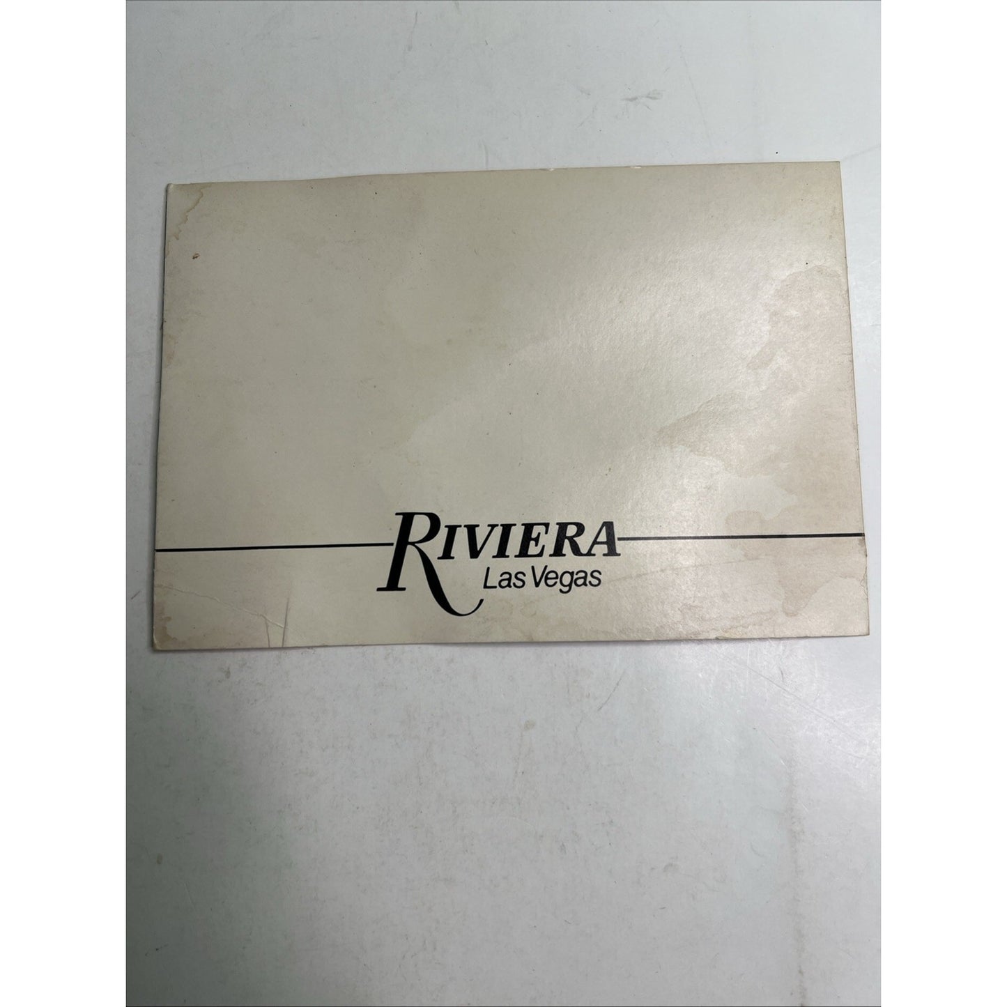 1985 Holmes vs Spinks Riviera Las Vegas Boxing Event Announcement Invitation