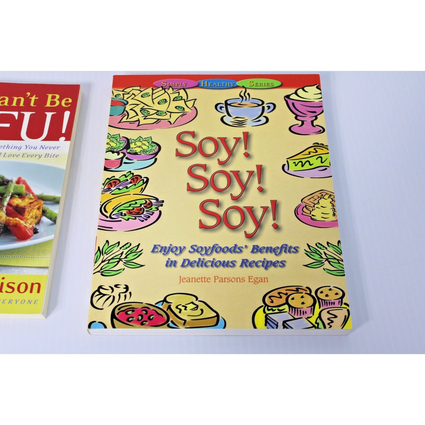 Bundle: 4 Cooking with Soy & Tofu Cookbooks, Healthy Eating Recipes