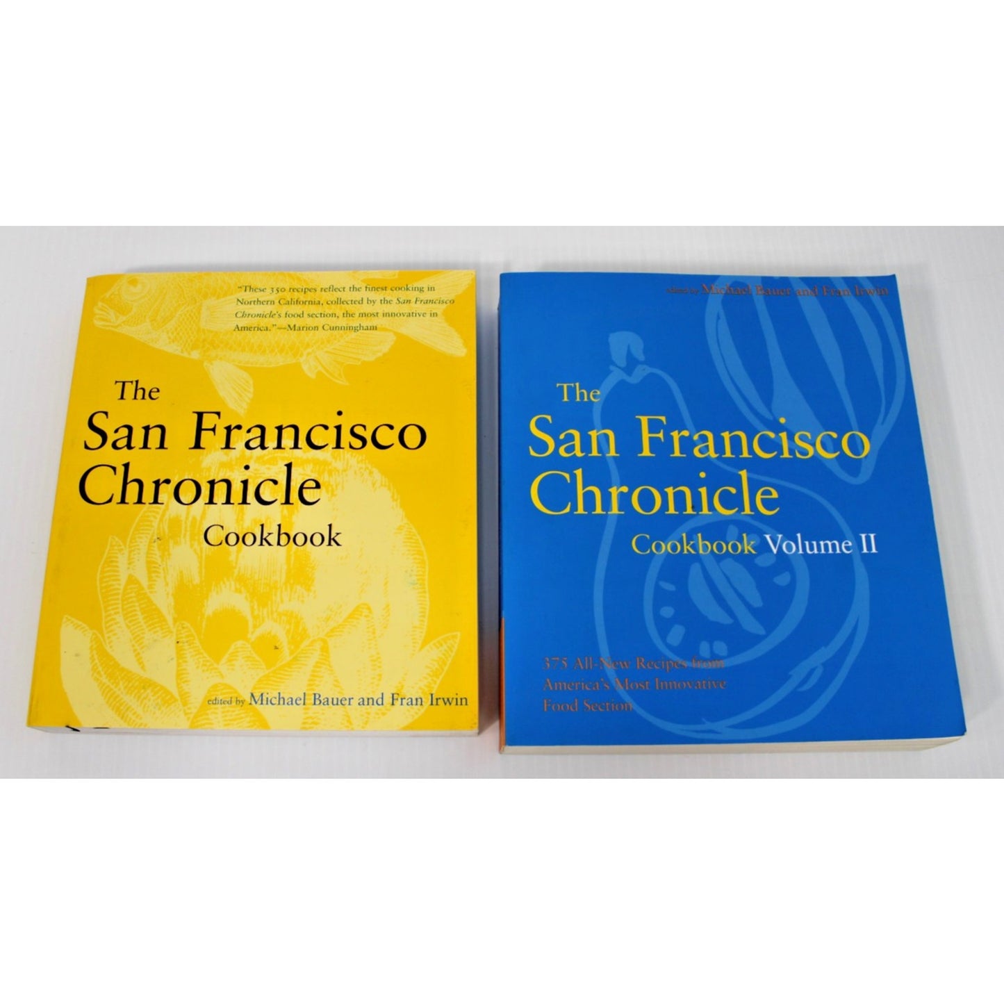 Lot of 2: The San Francisco Chronicle Cookbook, Vols I & II
