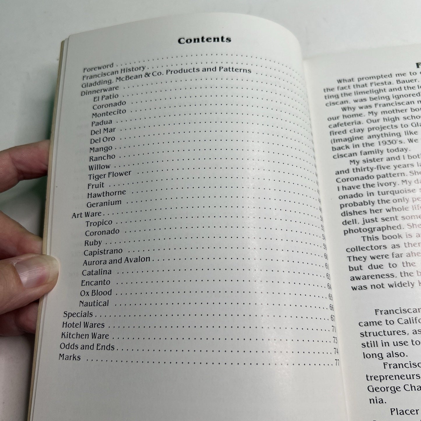 Franciscan Ware by Delleen Enge 1981 PB Illustrated Price Guide