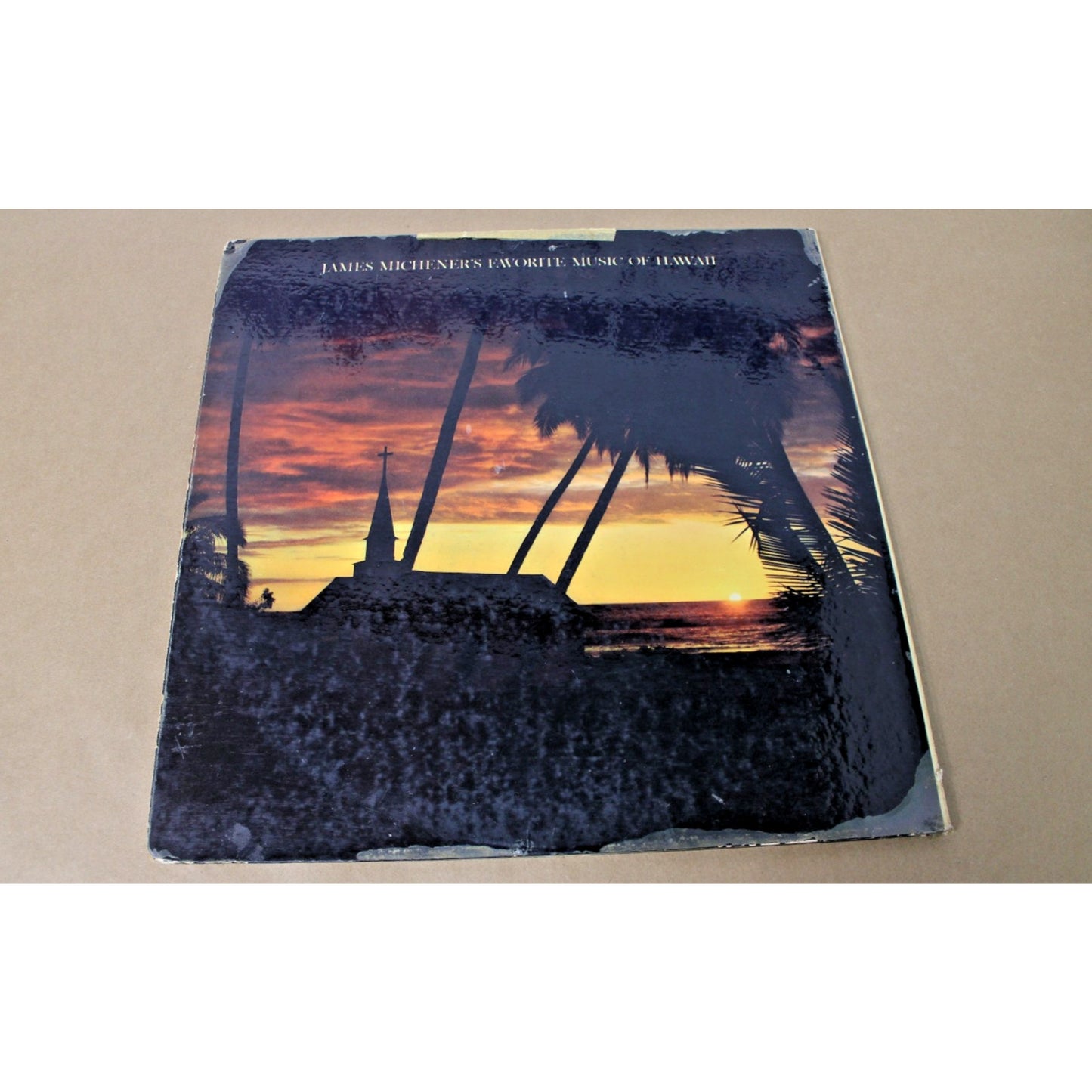 1958 James Michener's Favorite Music of Hawaii Gatefold Cover LP Record LPM-2150