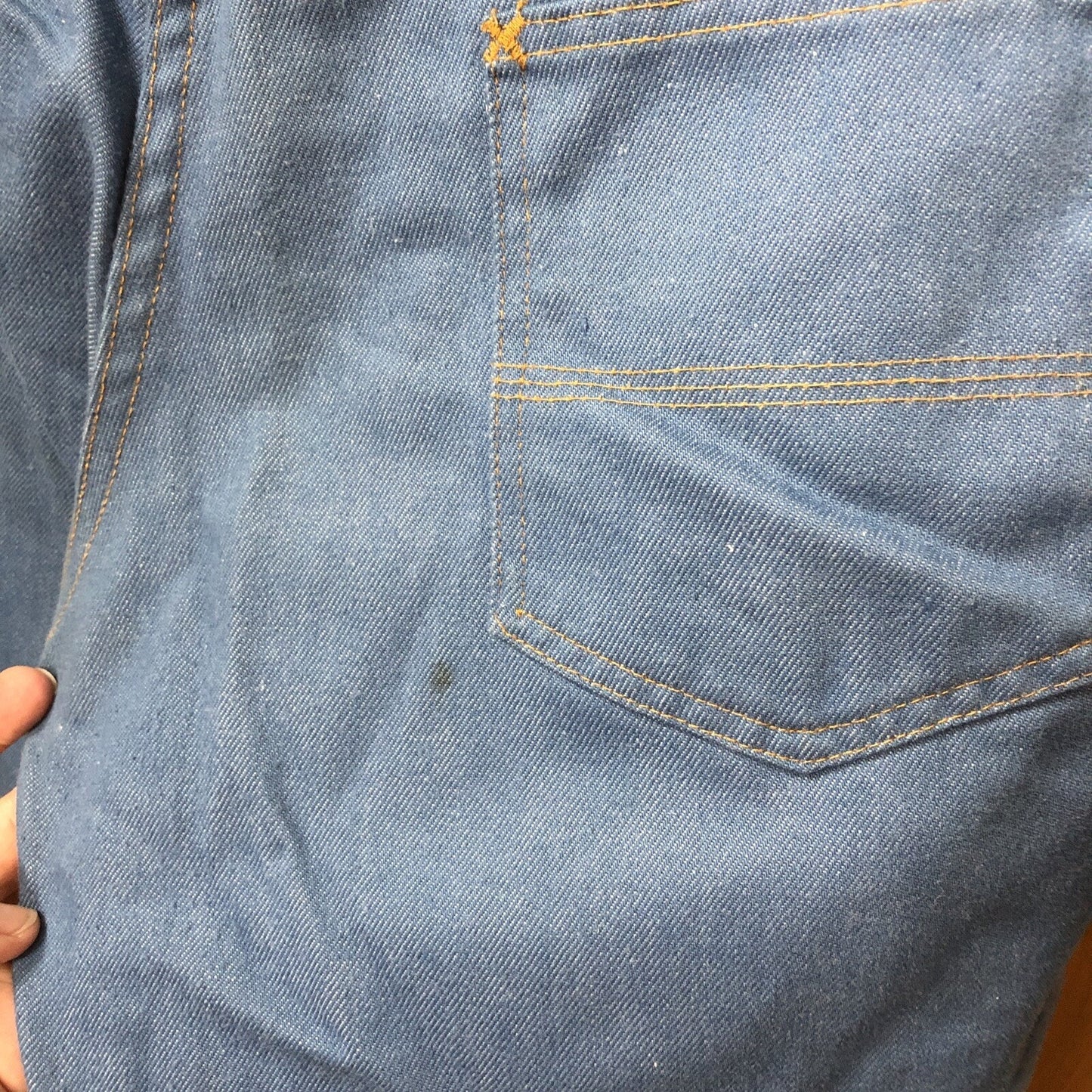 Vintage JC Penney Denim Jeans Size 18 Husky Boot Cut 32x36 Pants 26 Inch Inseam