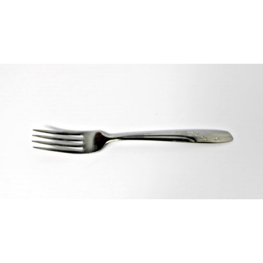 Vintage MCM ONEIDA THOR STARLET Dinner Fork, Atomic Starburst Stainless Flatware