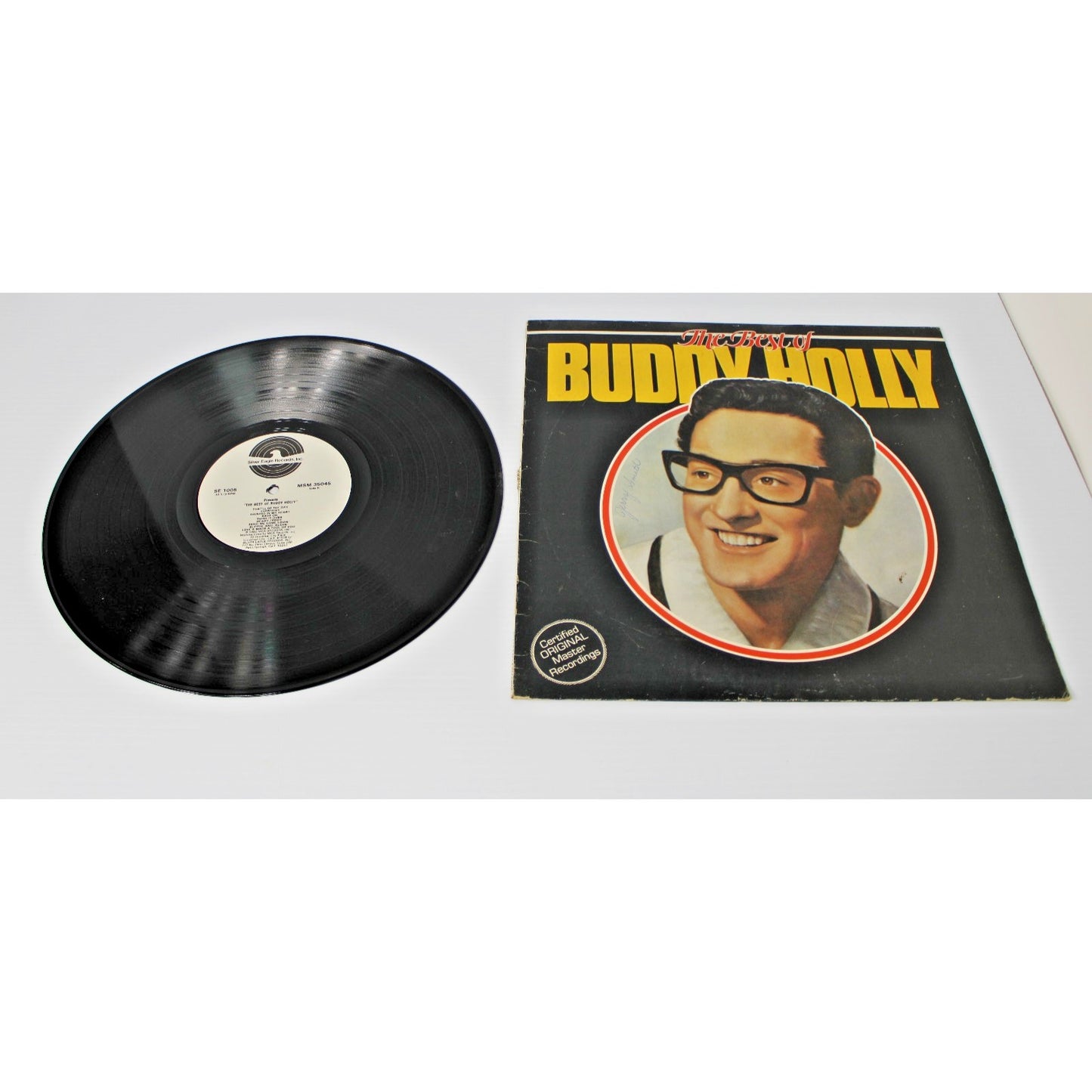 Buddy Holly- The Best Of Buddy Holly, 1982 SE-1005 1950s Master Recordings- VG+