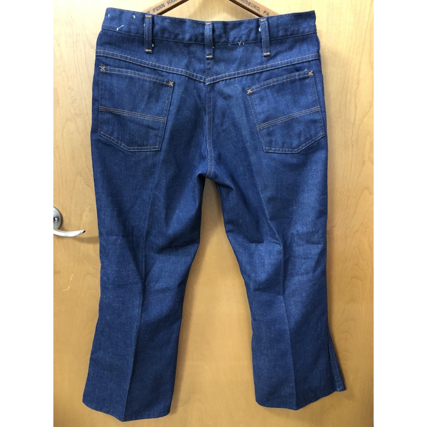Vintage JC Penney Denim Jeans Size 18 Husky Boot Cut 32x36 Pants 26 Inch Inseam