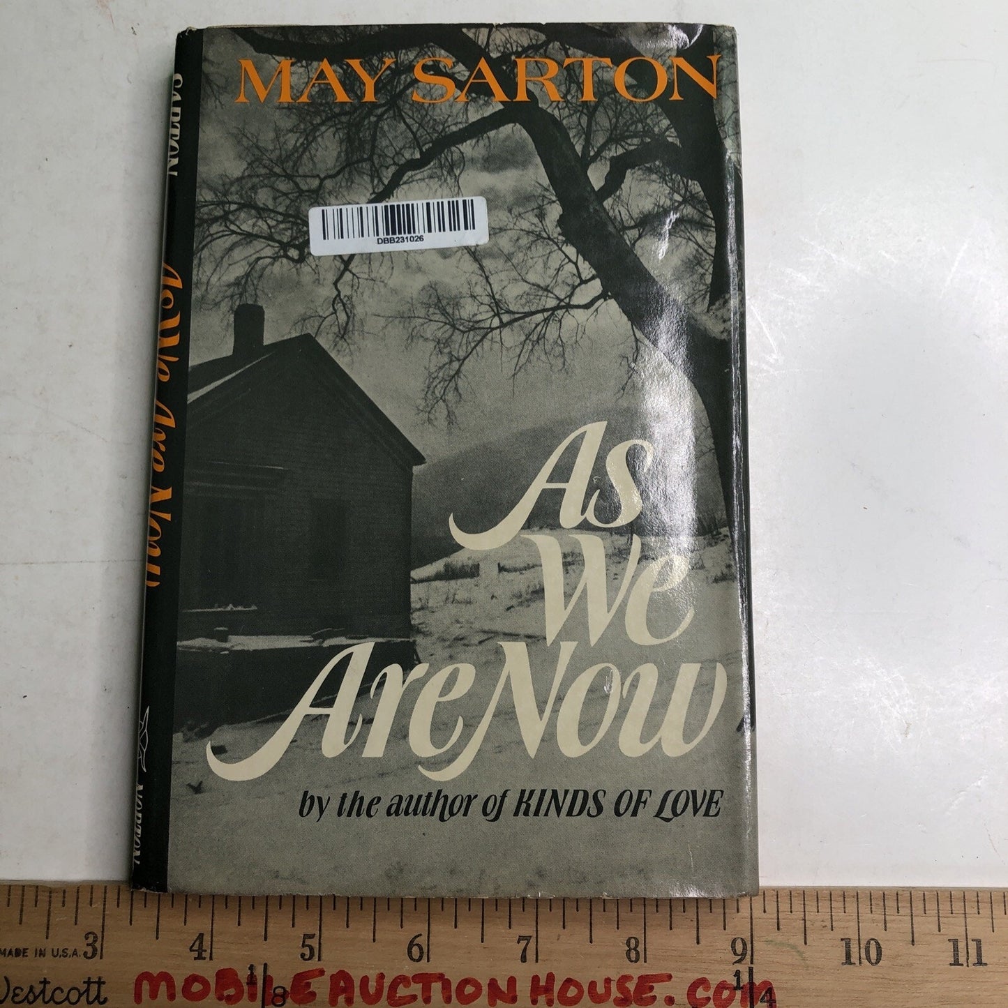 As We Are Now May Sarton Hardcover 1973 1st Edition Old Age Abuse Neglect