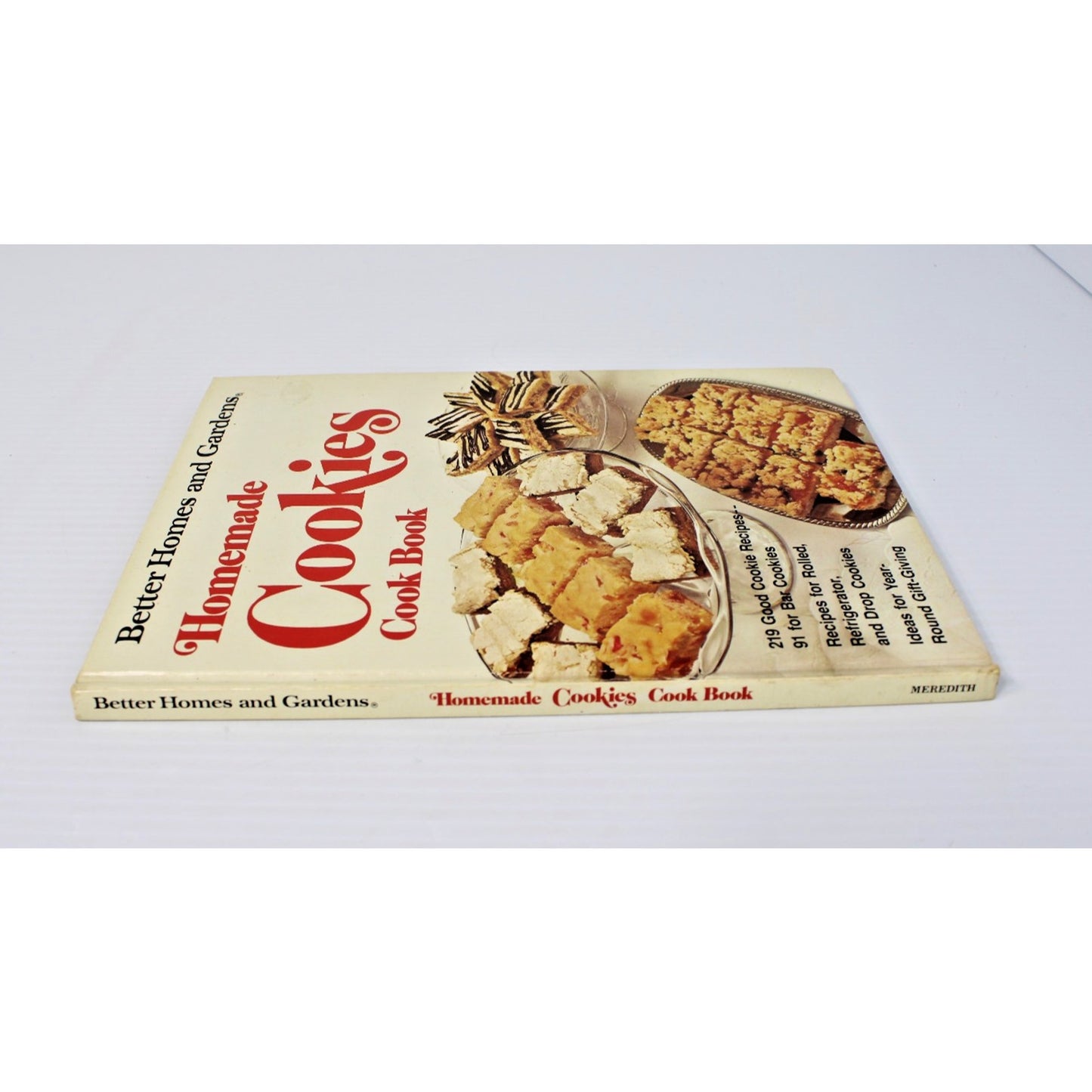 Vintage 1970s Better Homes & Gardens Homeade Cookies Cookbook- 200+ Recipes