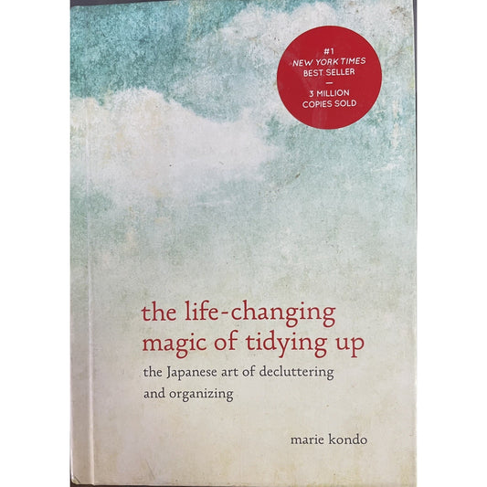 The Life-Changing Magic of Tidying Up by Marie Kondo HC Japanese Art Organizing