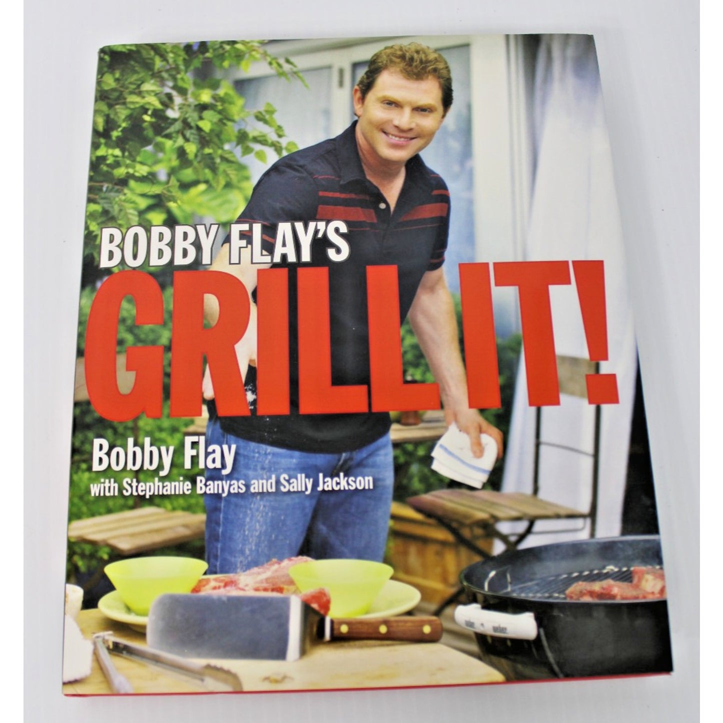 Bobby Flay: 5 Cookbook Lot: Grill It!, Bold American Food, Bar Americain, etc