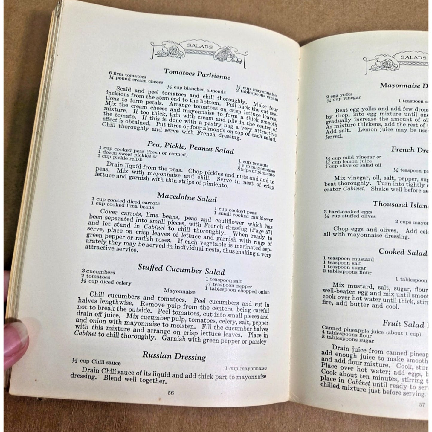 Vintage 1931 General Electric "Silent Hostess" Treasure Book Cookbook & Manual