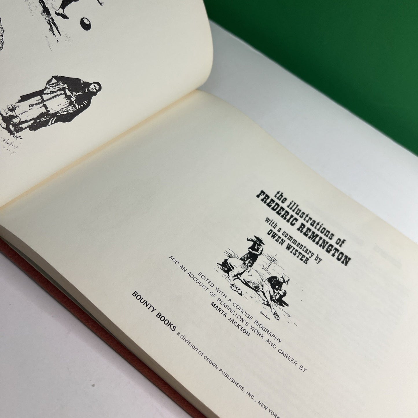 The Illustrations of Frederic Remington First Edition 1970 HC DJ Owen Wister