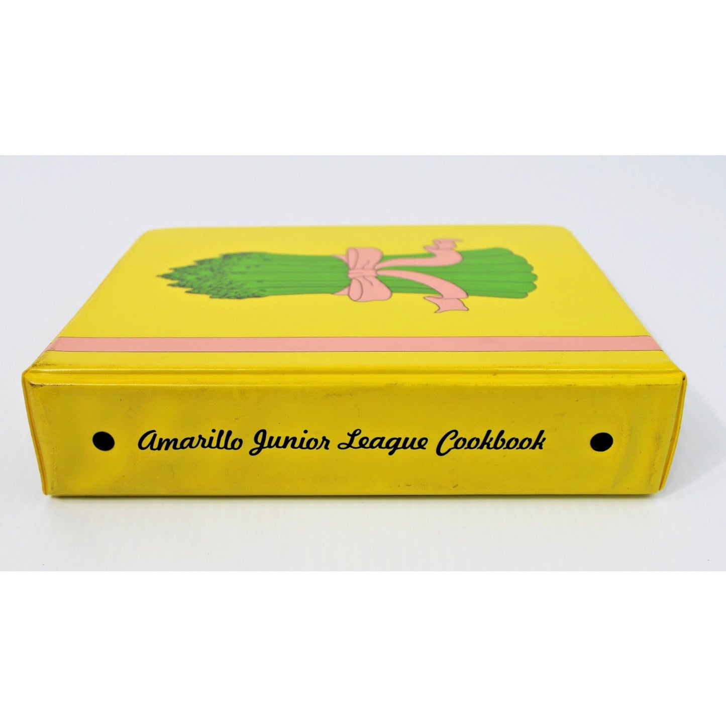 Vintage Amarillo, Texas Junior League Cookbook Binder, 1980, Classic Recipes