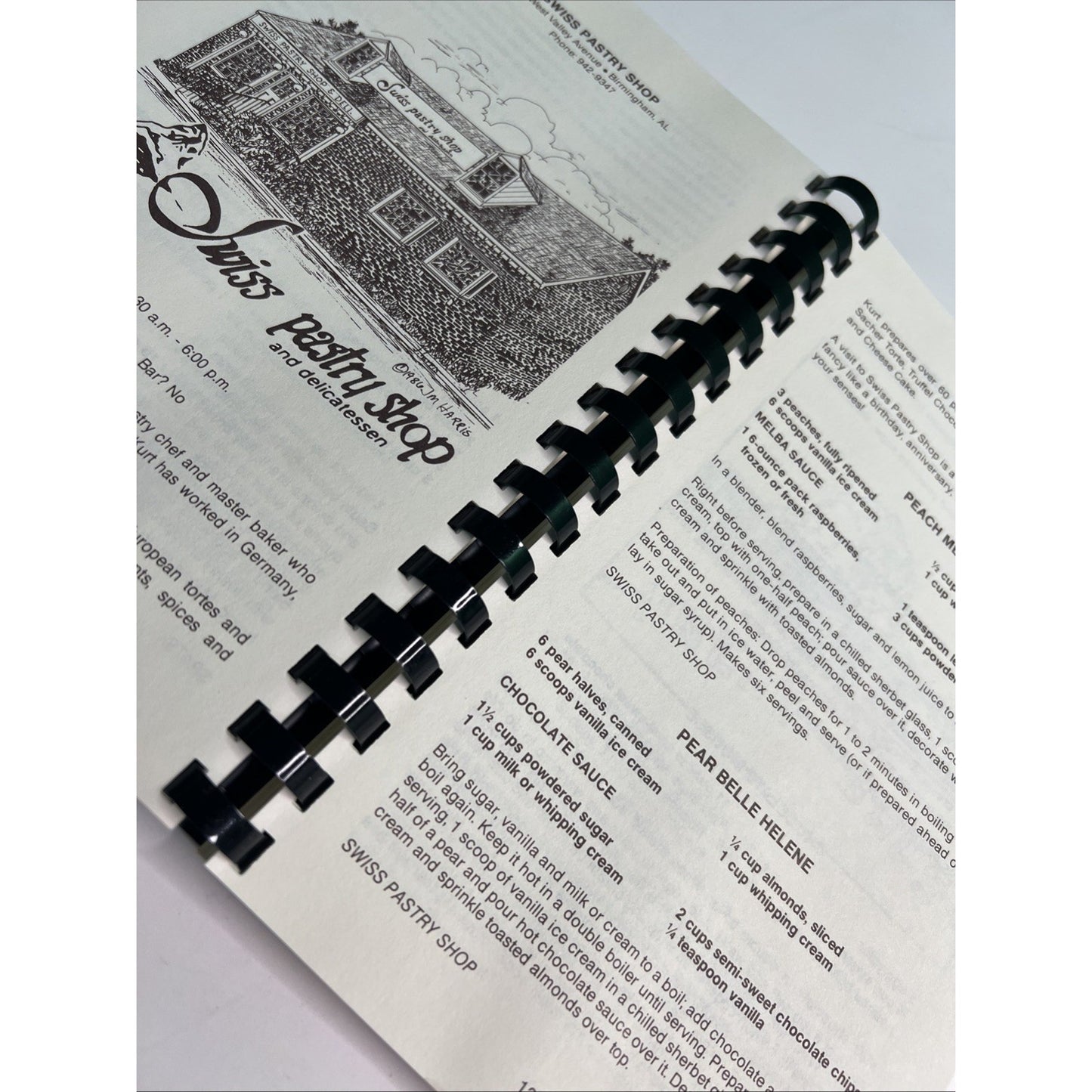 Birmingham's Best Restaurants Cookbook Recipes & Tour Guide Jon McClure 1986 AL