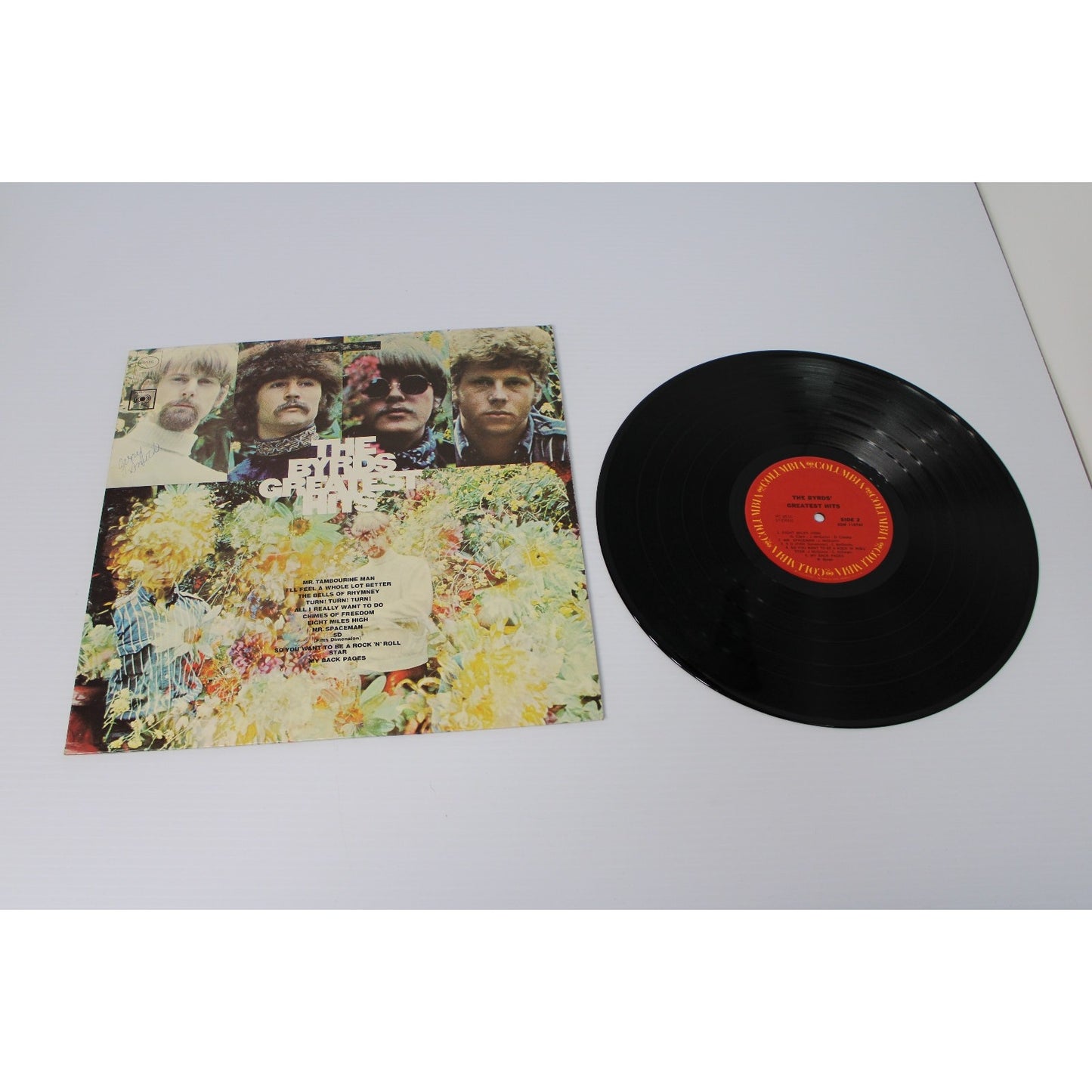 The Byrds- Greatest Hits, 1967 Columbia CS 9516 Vintage 60s Vinyl LP Album- EX
