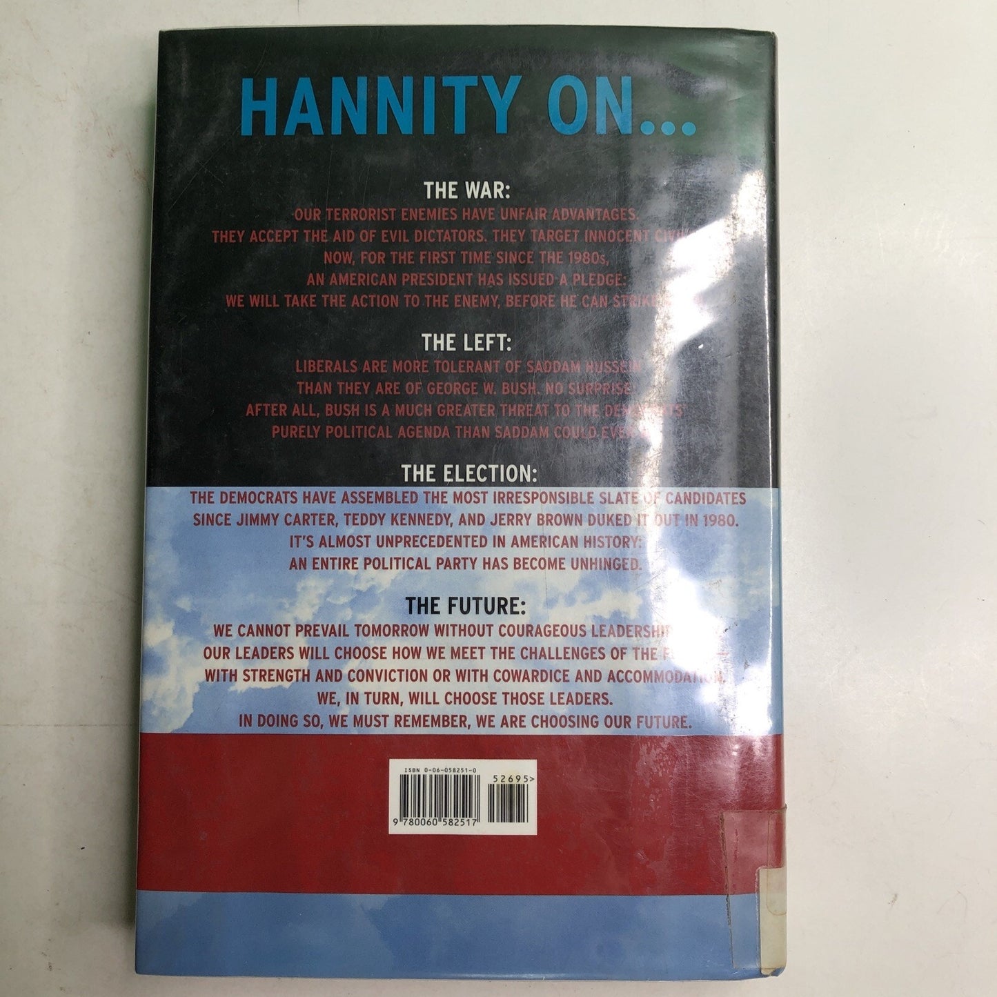 Sean Hannity Deliver Us From Evil 2004 HC DJ 1ST EDITION EX LIBRARY