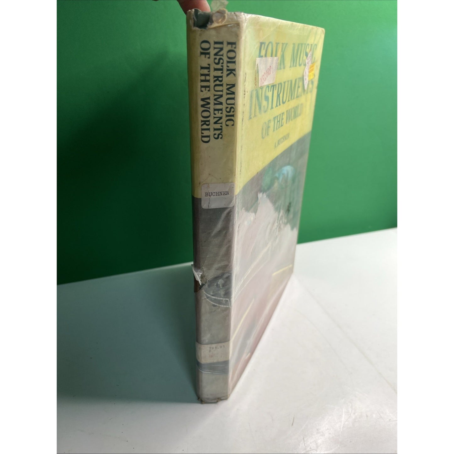 FOLK MUSIC INSTRUMENTS OF THE WORLD BY A BUCHNER 1971 HC Ex Library