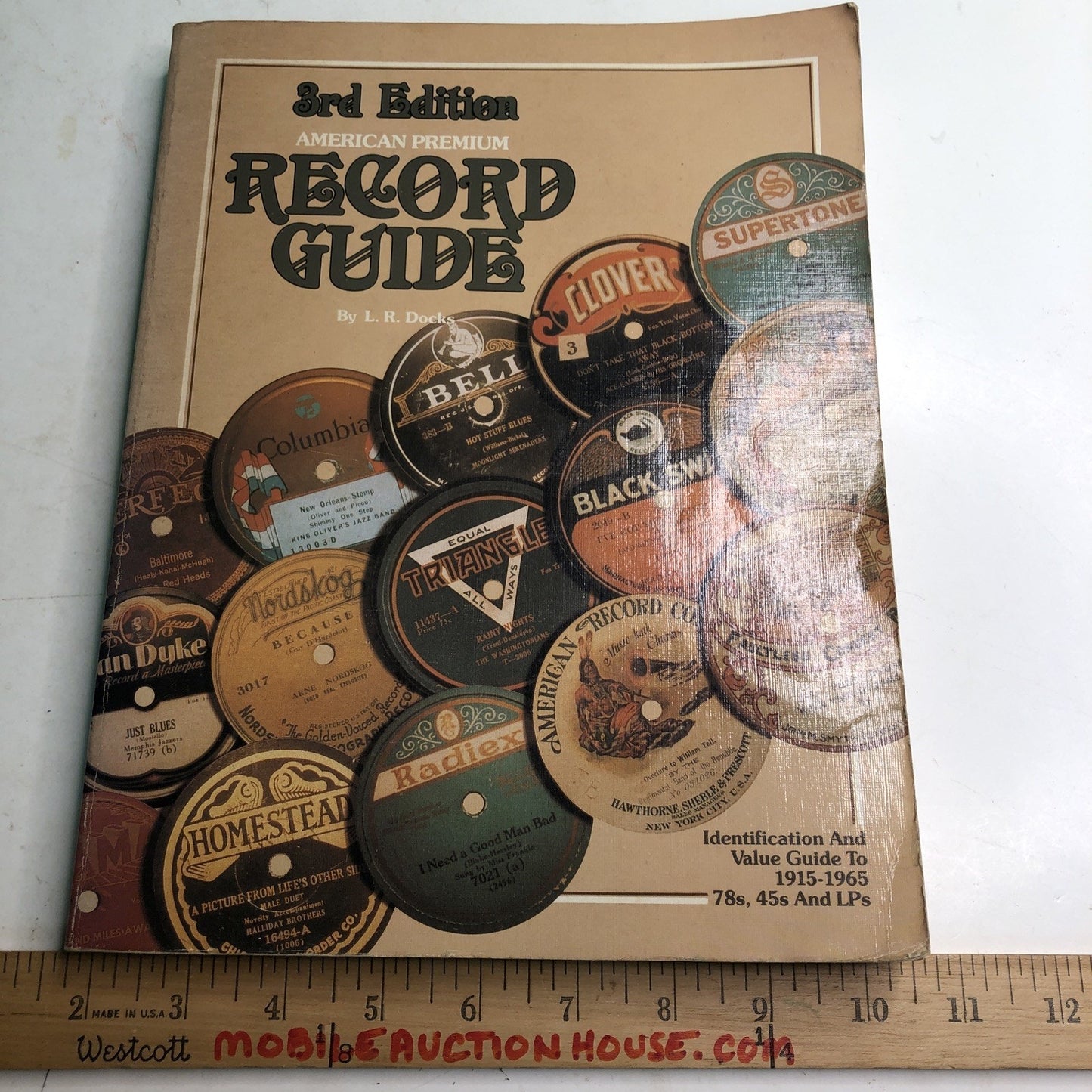3rd Edition American Premium Record Guide By L. R. Docks 1986 PB