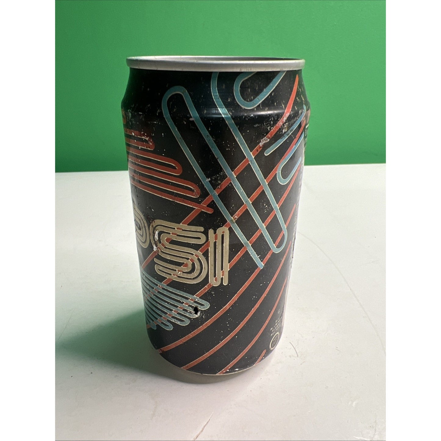 12 oz. PEPSI Cans COOL CANS Neon spells SEX Vintage 1990 Aluminum Empty