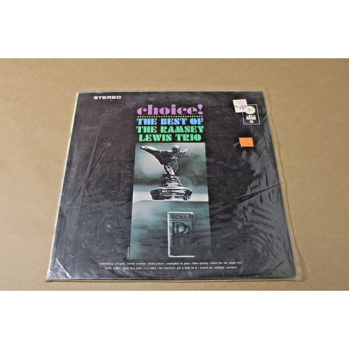 1965 Album, Choice! The Best of the Ramsey Lewis Trio, Jazz Funk Chess Productio