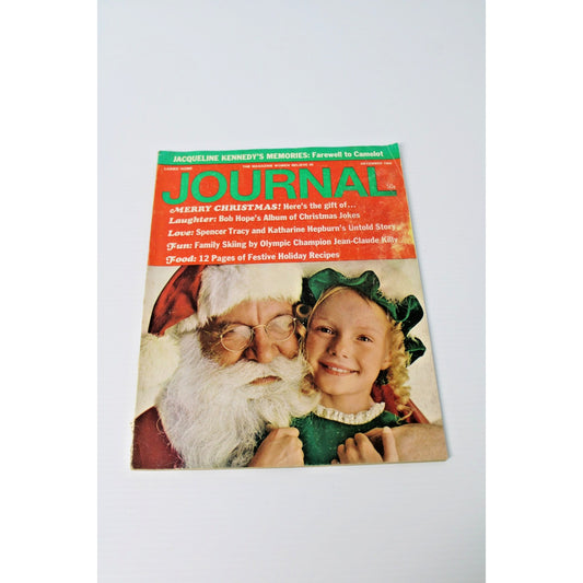 1968 Dec. Ladies' Home Journal Magazine- Jackie Kennedy, Katherine Hepburn, Ads