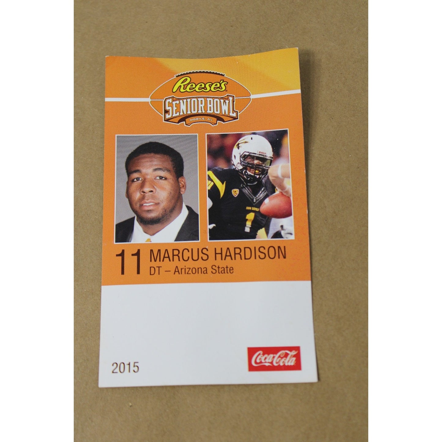 2015 Senior Bowl Rookie Card Lot, TJ Clemmings, Jalston Fowler, Marcus Hardison