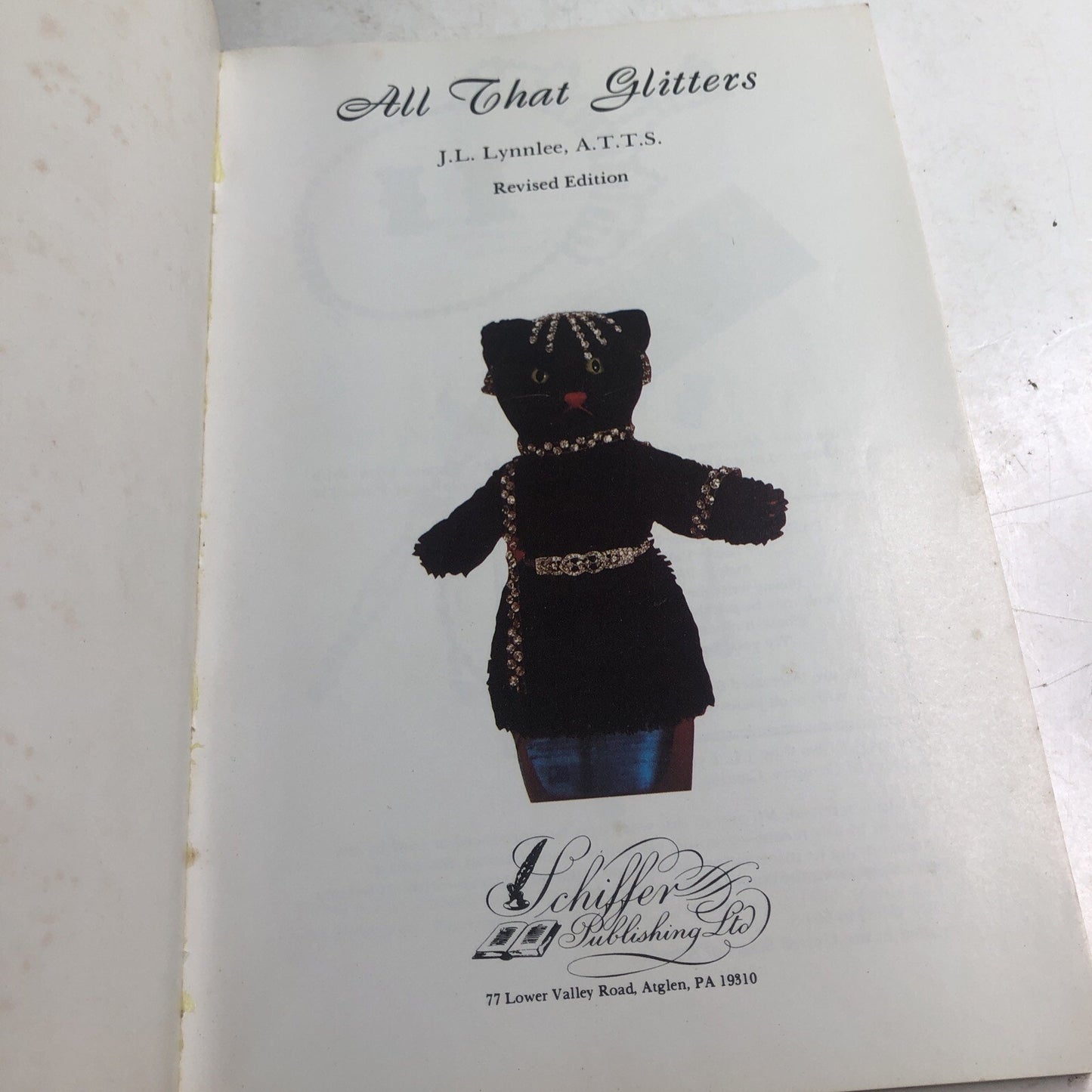 All That Glitters Paperback J.L. Lynnlee Revised Edition Softcover 1986