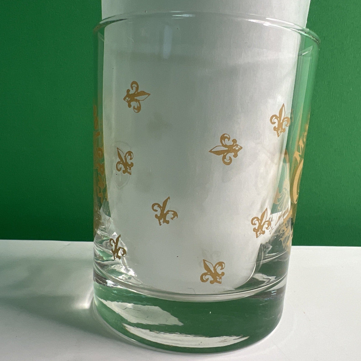 1961 - 2002 Le Krewe de Bienville Mobile Alabama Mardi Gras Rocks Glass