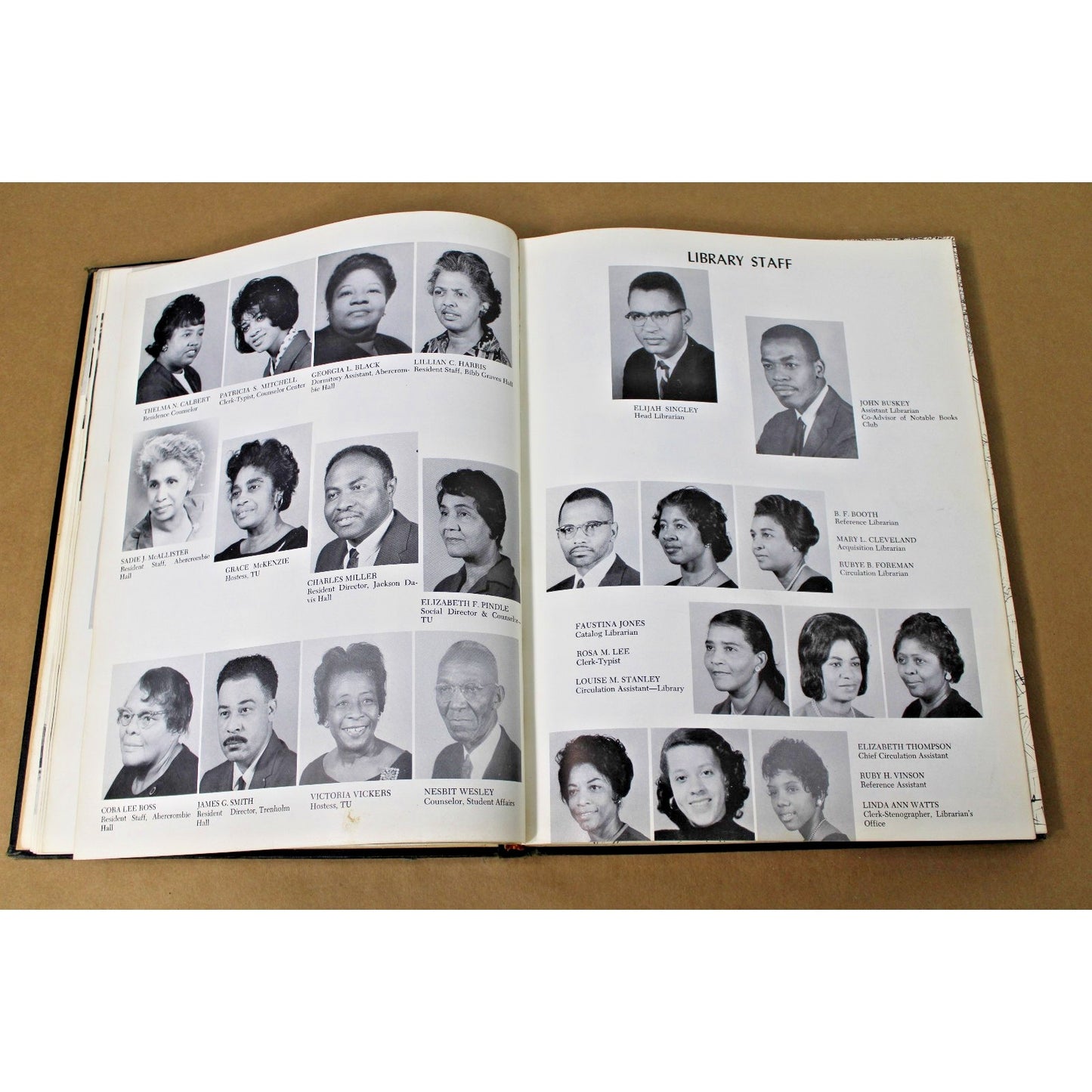 Vintage 1965 Alabama State University Yearbook The '65 Hornet HBCU Montgomery AL