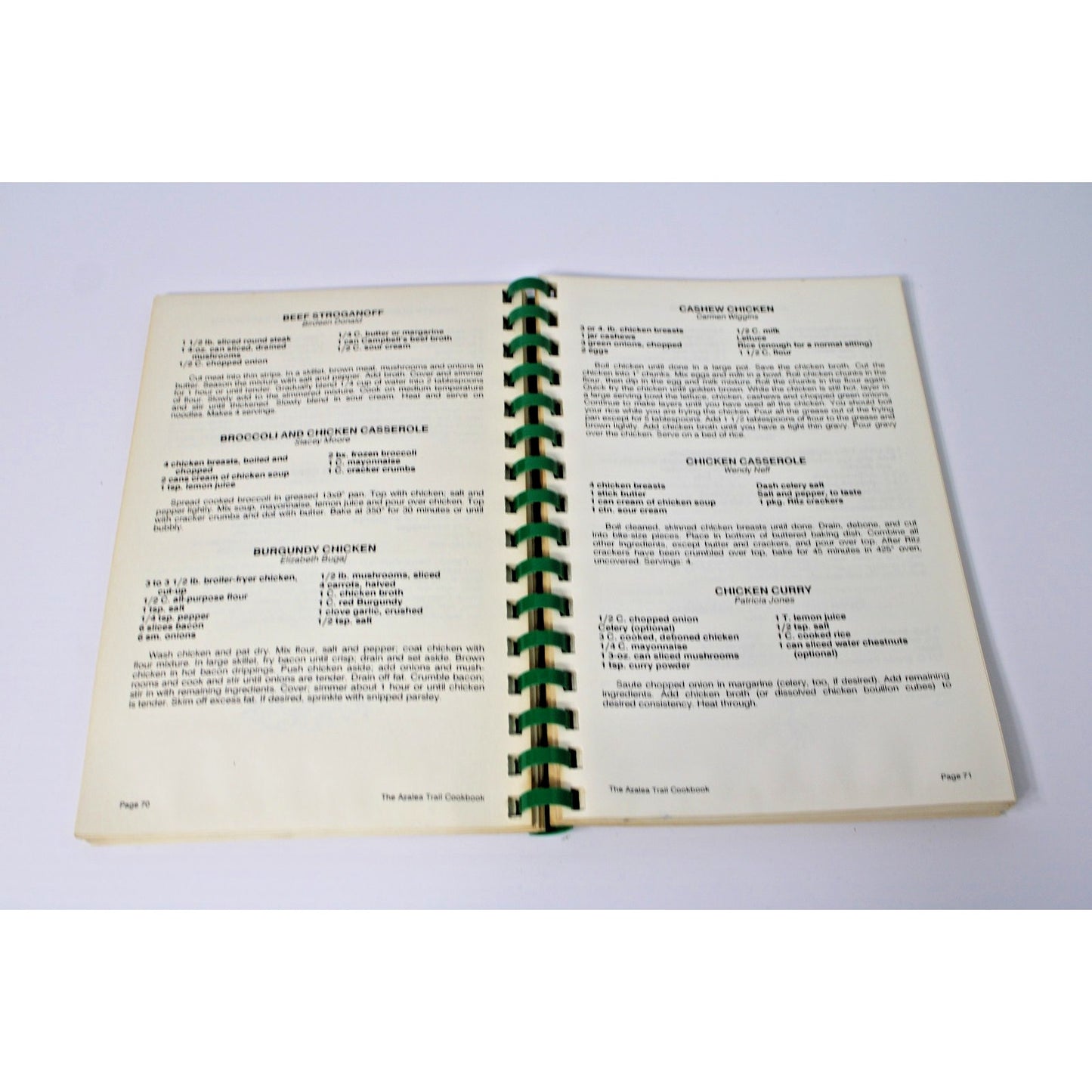 The Azalea Trail Cookbook- 1989 Mobile, AL Jaycees Azalea Trail Maids & Court