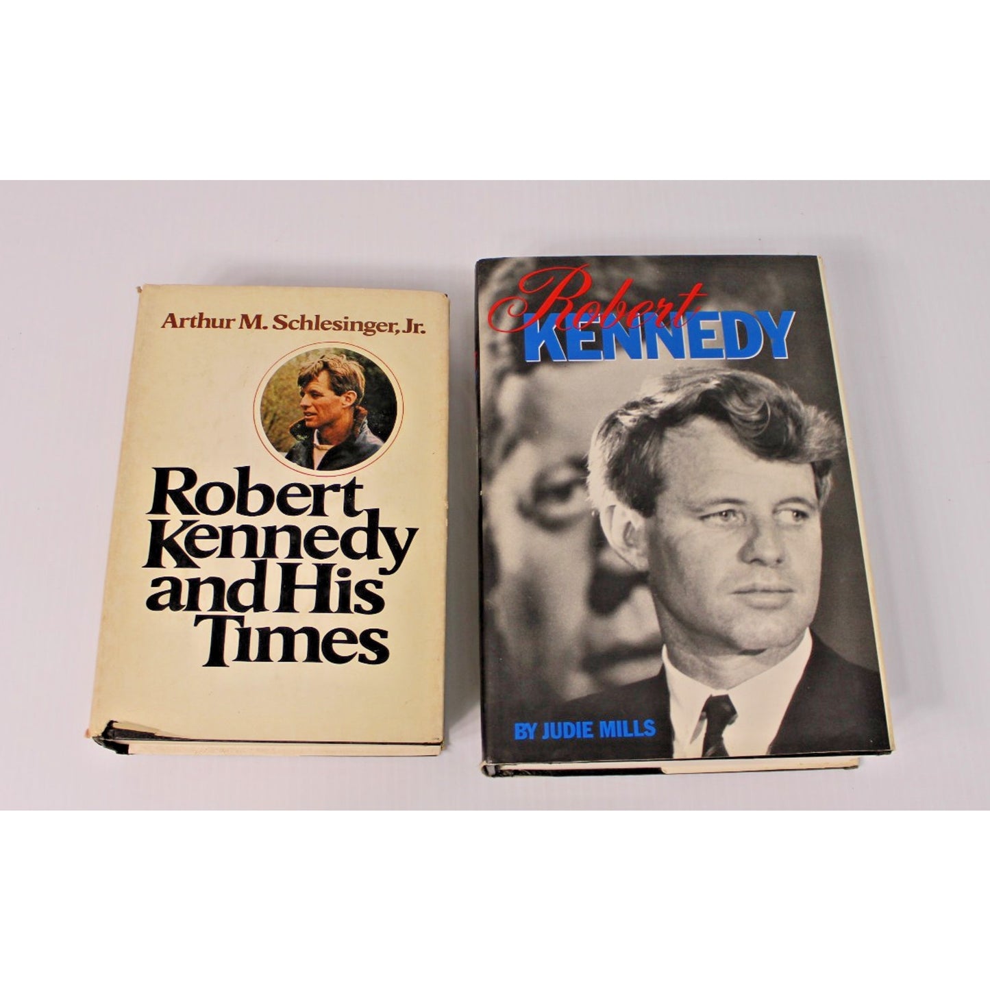 Robert Kennedy by Judie Mills + RFK & His Times Vol. 2 by Arthur Schlesinger, Jr