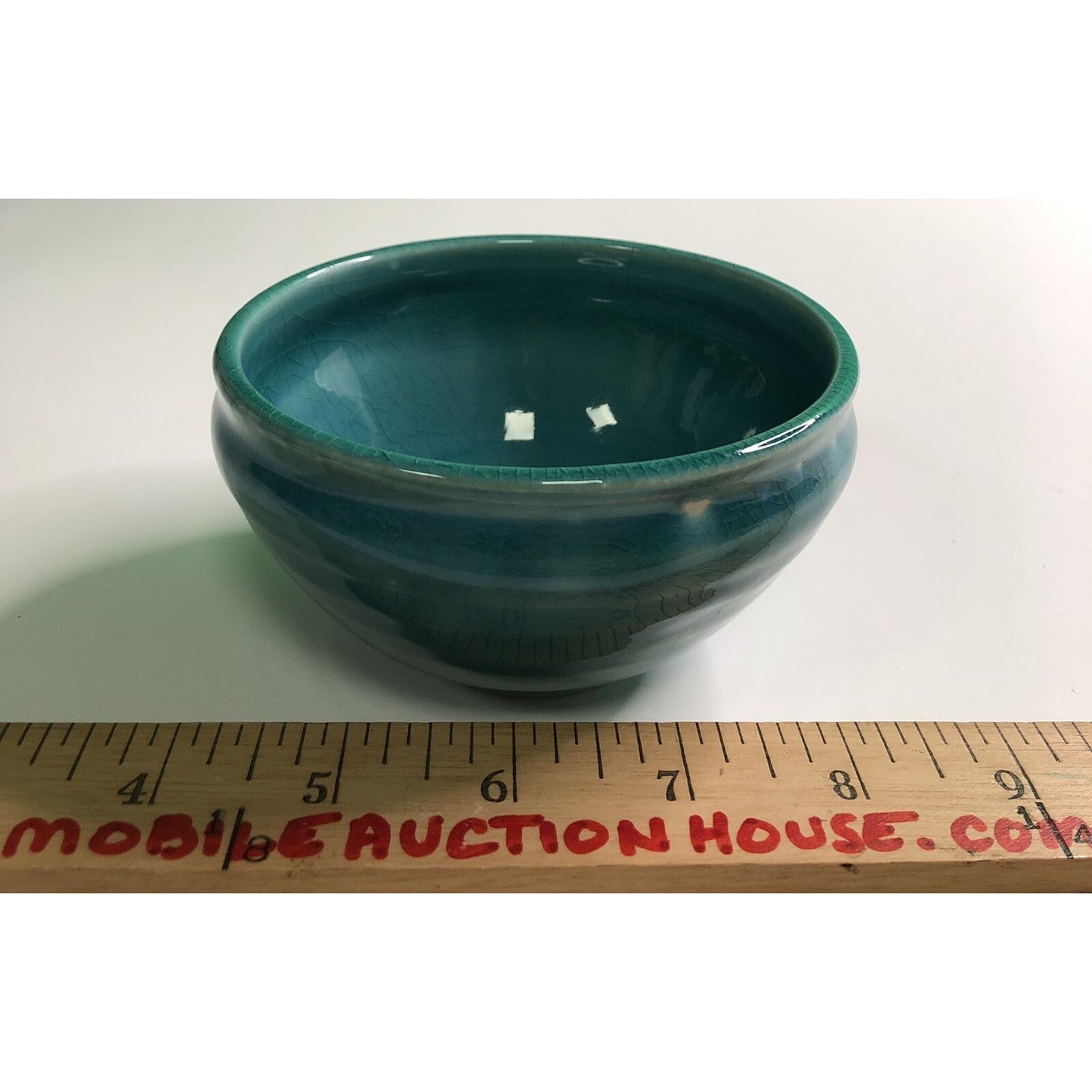 Vintage UNIVERSITY OF MISSISSIPPI BOWL Blue Hues 4.5” Diameter