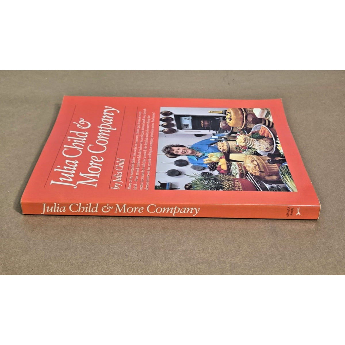 Vintage 1979 Julia Child & More Company - Stated First Edition Softcover