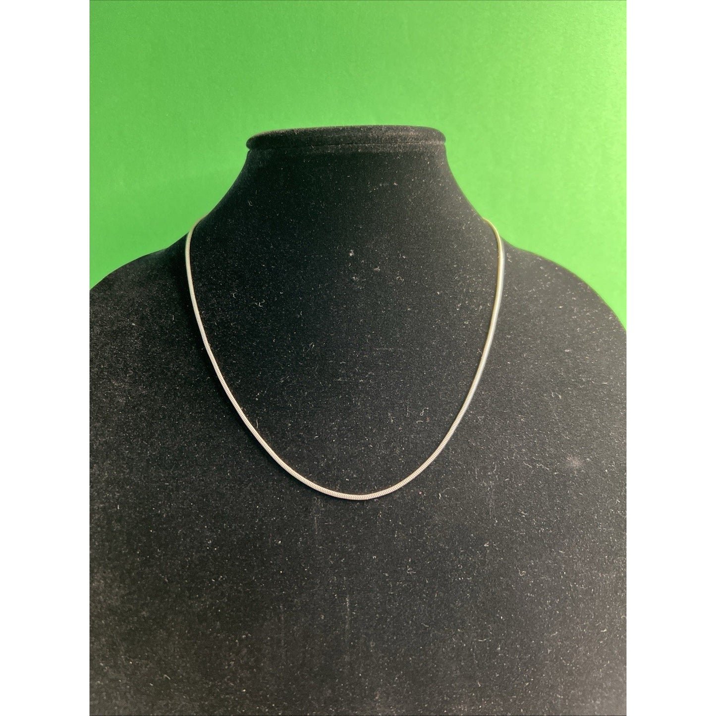 Vintage Sterling Silver 925 Round Snake Chain Necklace 20” Length Holiday Gift