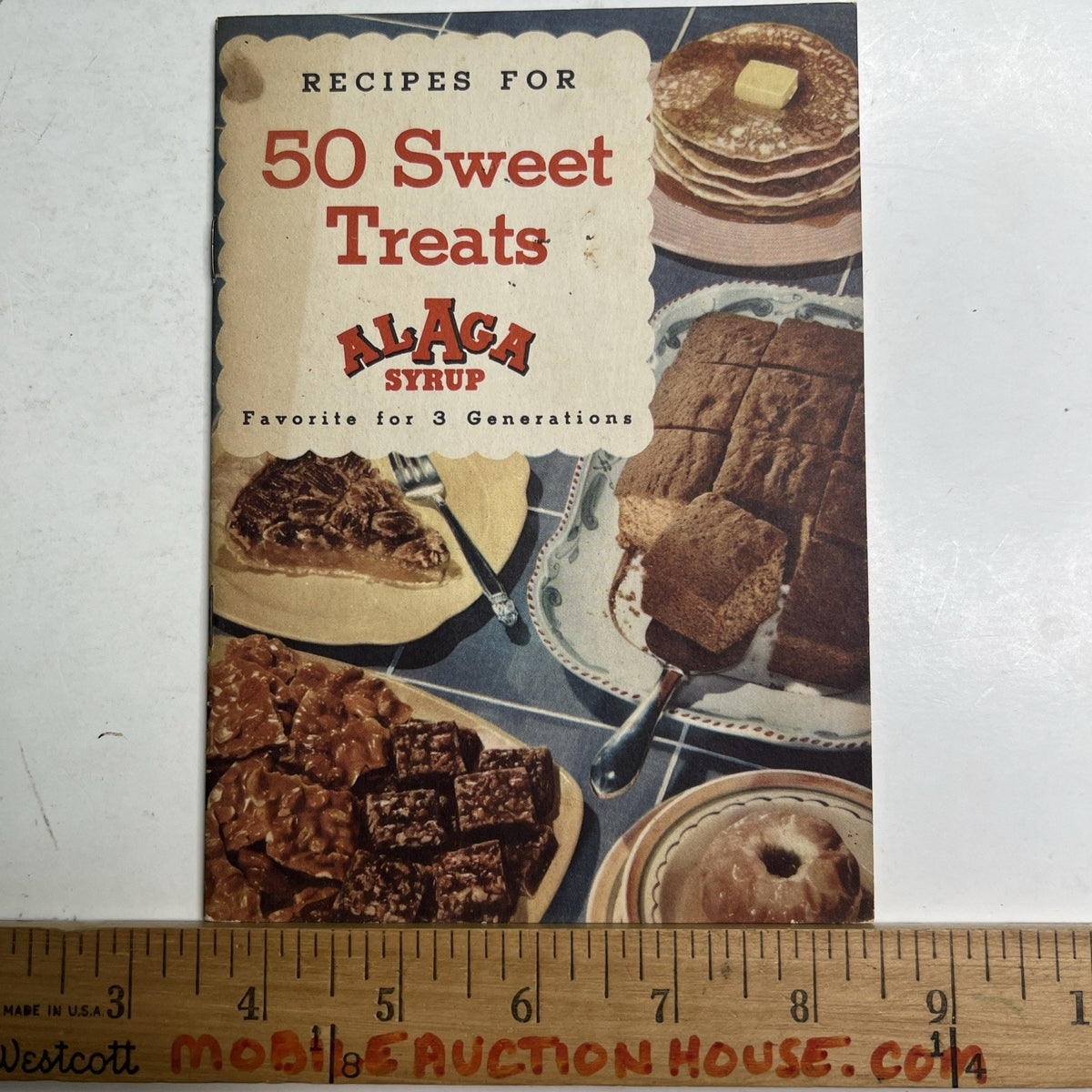1949 Alaga Syrup Recipe Booklet Alabama Georgia Company History AL GA Montgomery