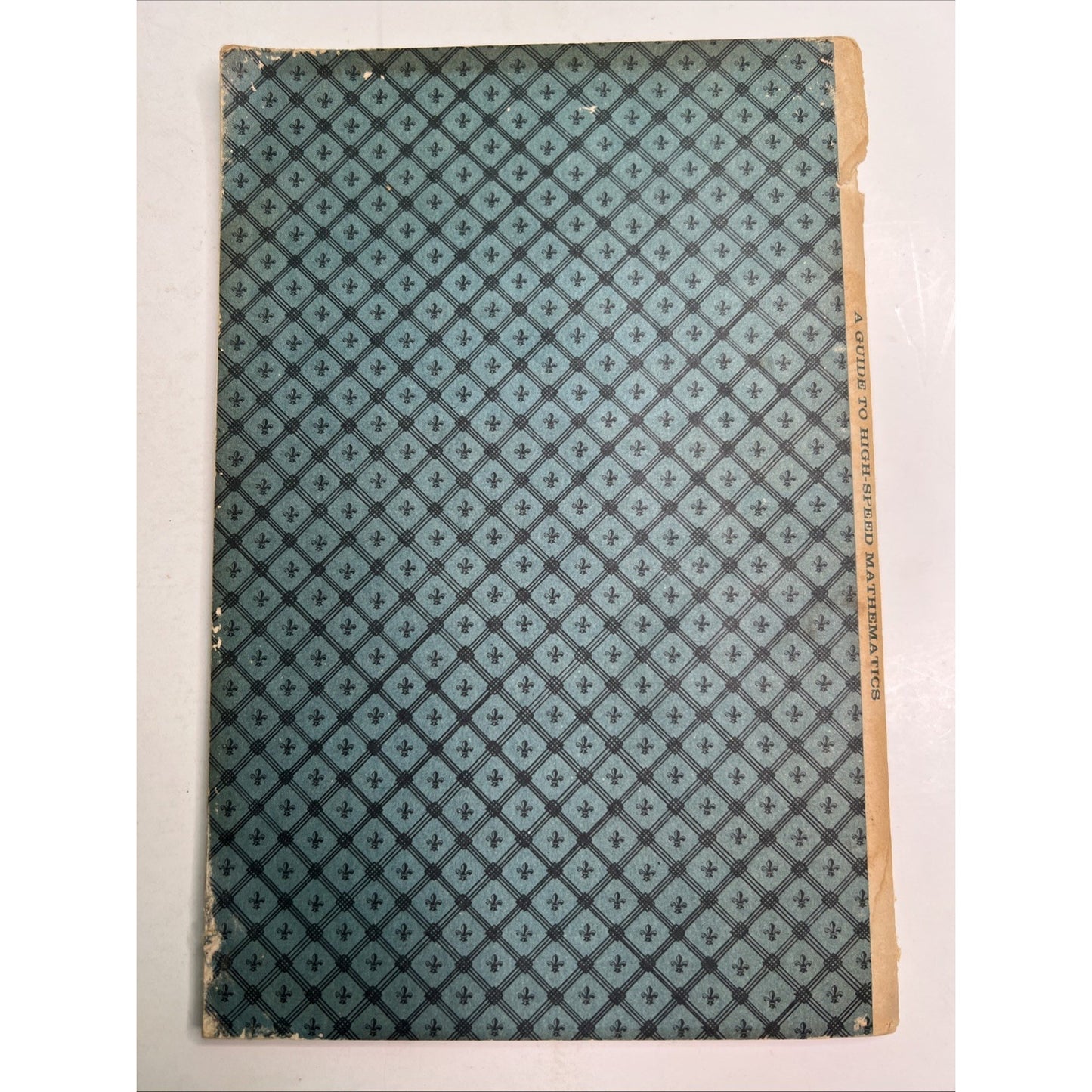 1959 A Guide to High-Speed Mathematics George Edwards Personal Success Self Help