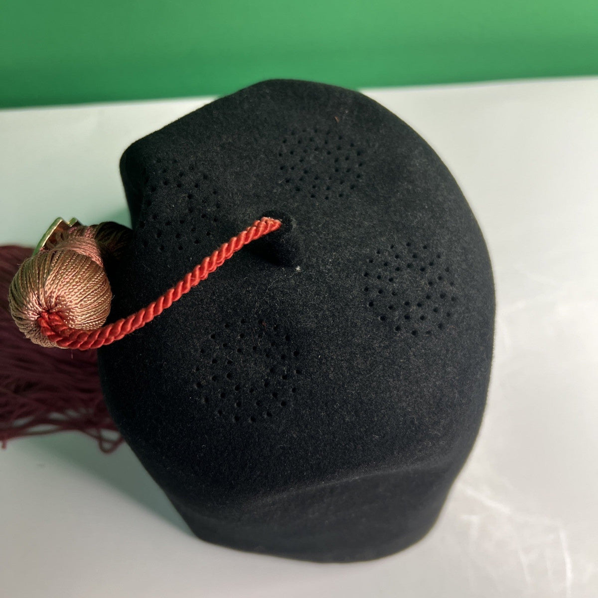 Vintage Shriners Fez Masonic Hat Al Hassan Pin Tassel Harry M. Osers Co. NY