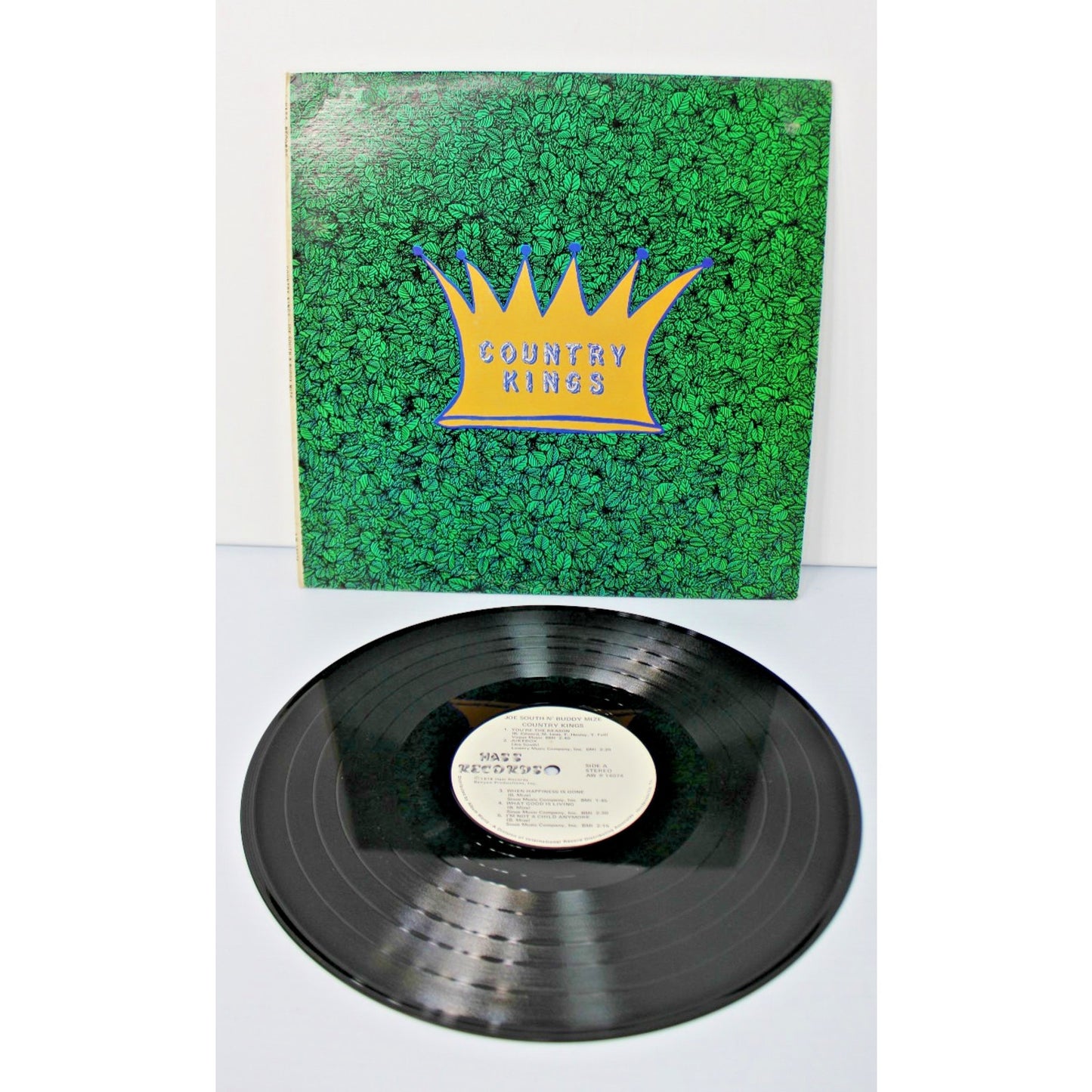 Joe South & Buddy Mize- Country Kings 1978 Hass Records AW-14074 RARE County- NM