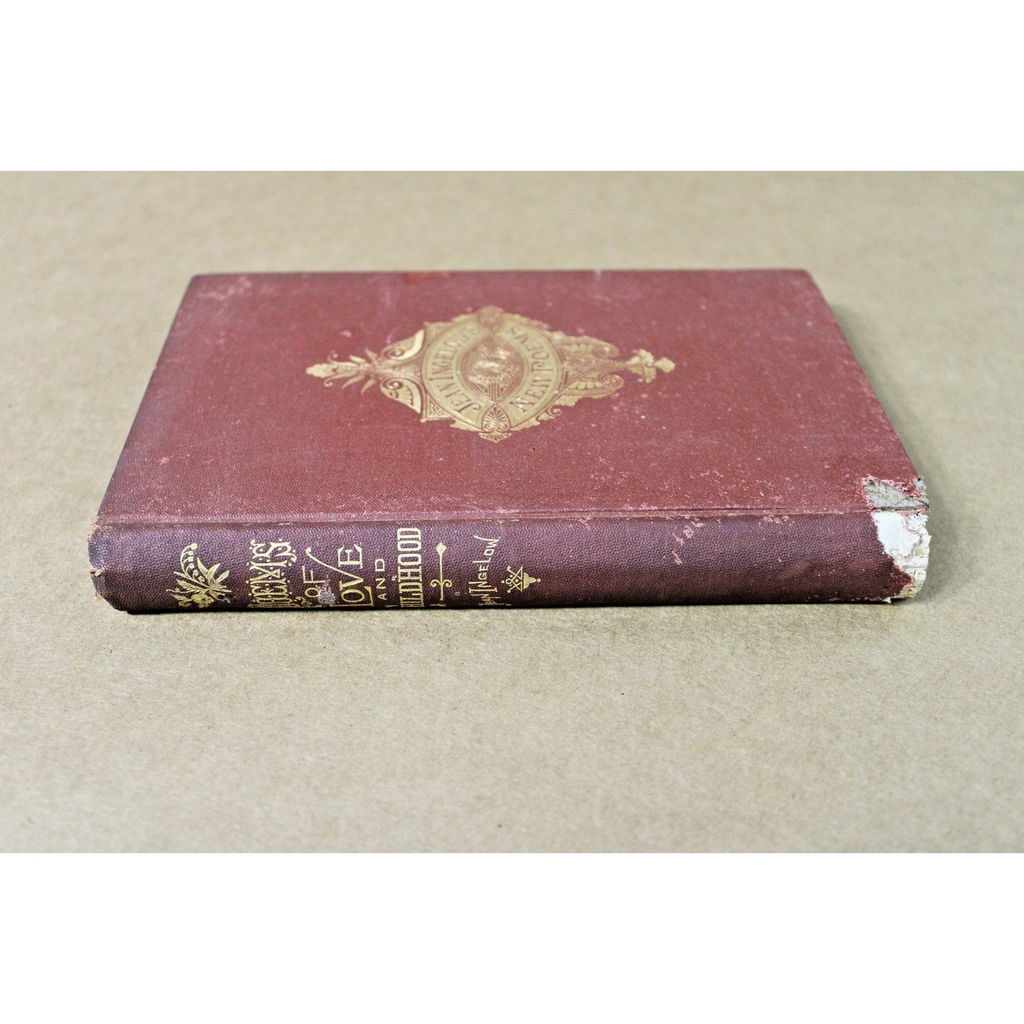 1871 Author's Ed. Monitions of the Unseen Poems of Love & Childhood Jean Ingelow