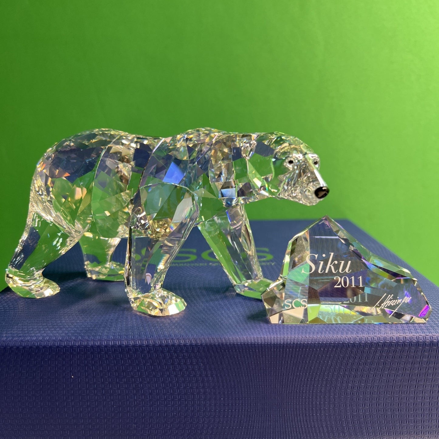 Swarovski SCS 2011 Annual Edition Siku Polar Bear Crystal Figurine 1053154