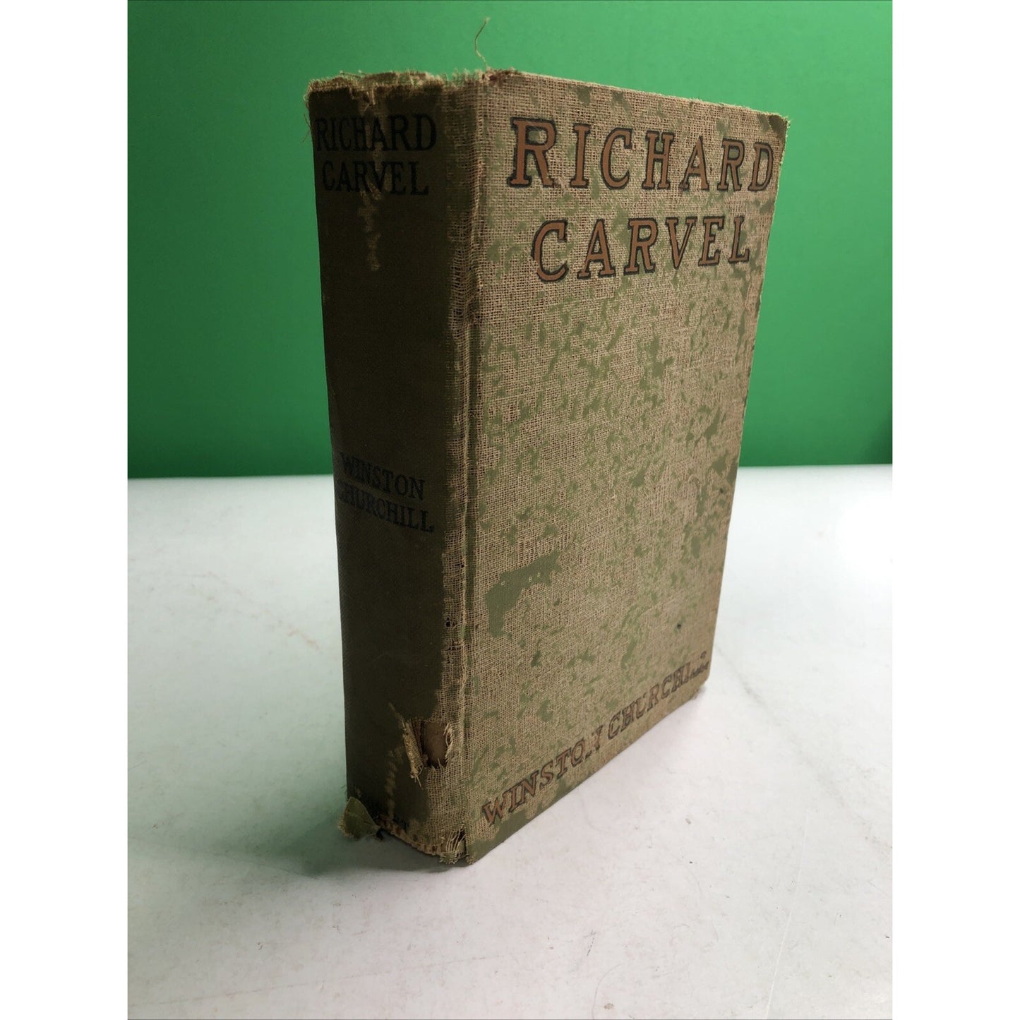 Vintage Richard Carvel by Winston Churchill 1914 1st Edition Hardcover