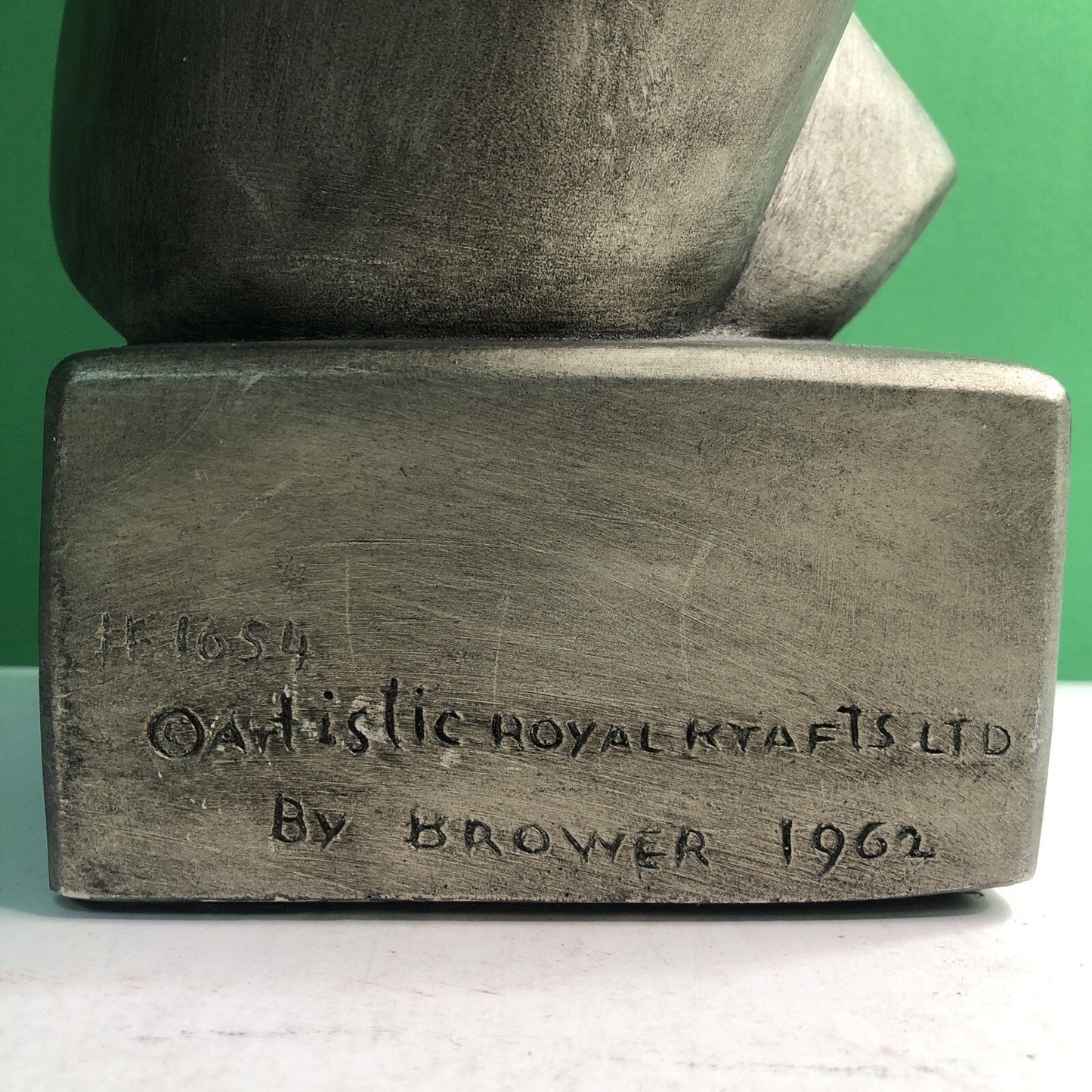 1962 Artistic Royal Krafts Madonna Baby Jesus Child Sculpture by Brower #1654