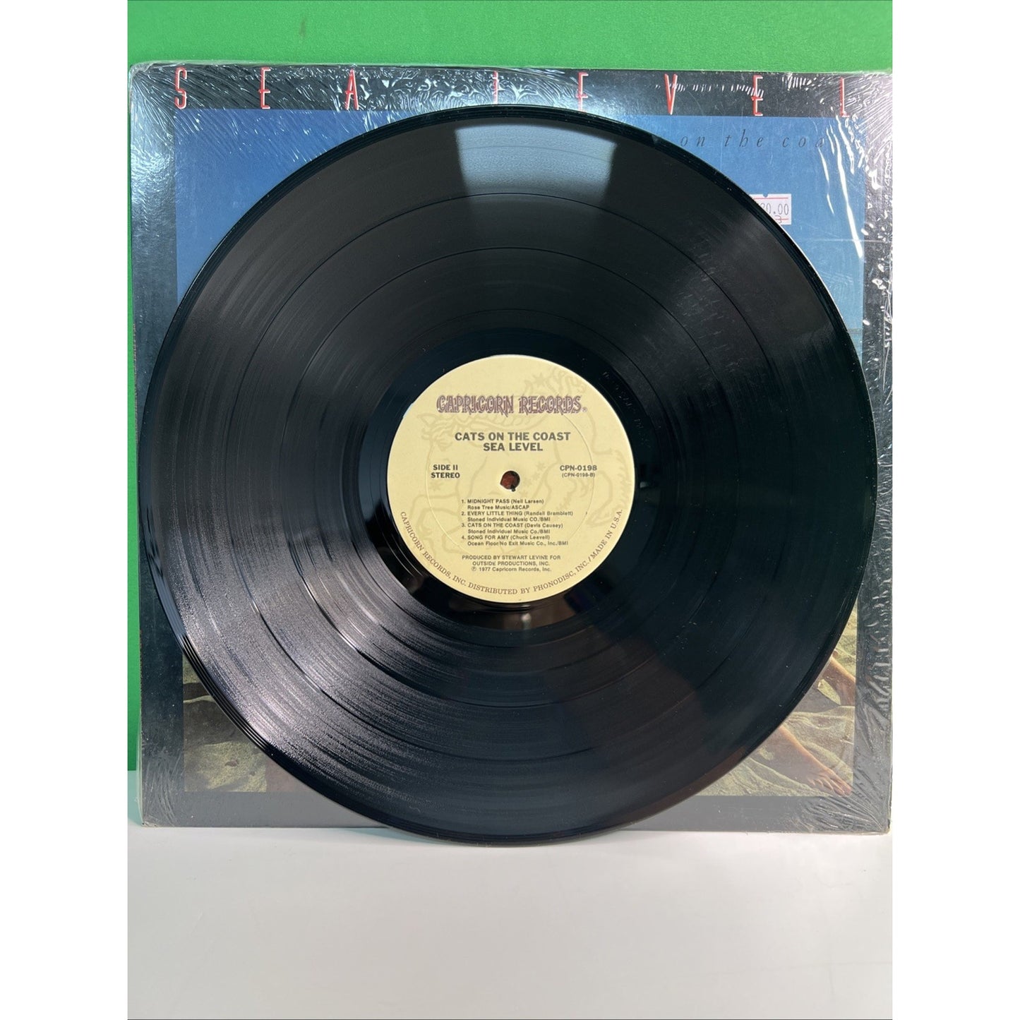 Sea Level - Cats On The Coast - 1977 Capricorn Records Vinyl Record LP Album