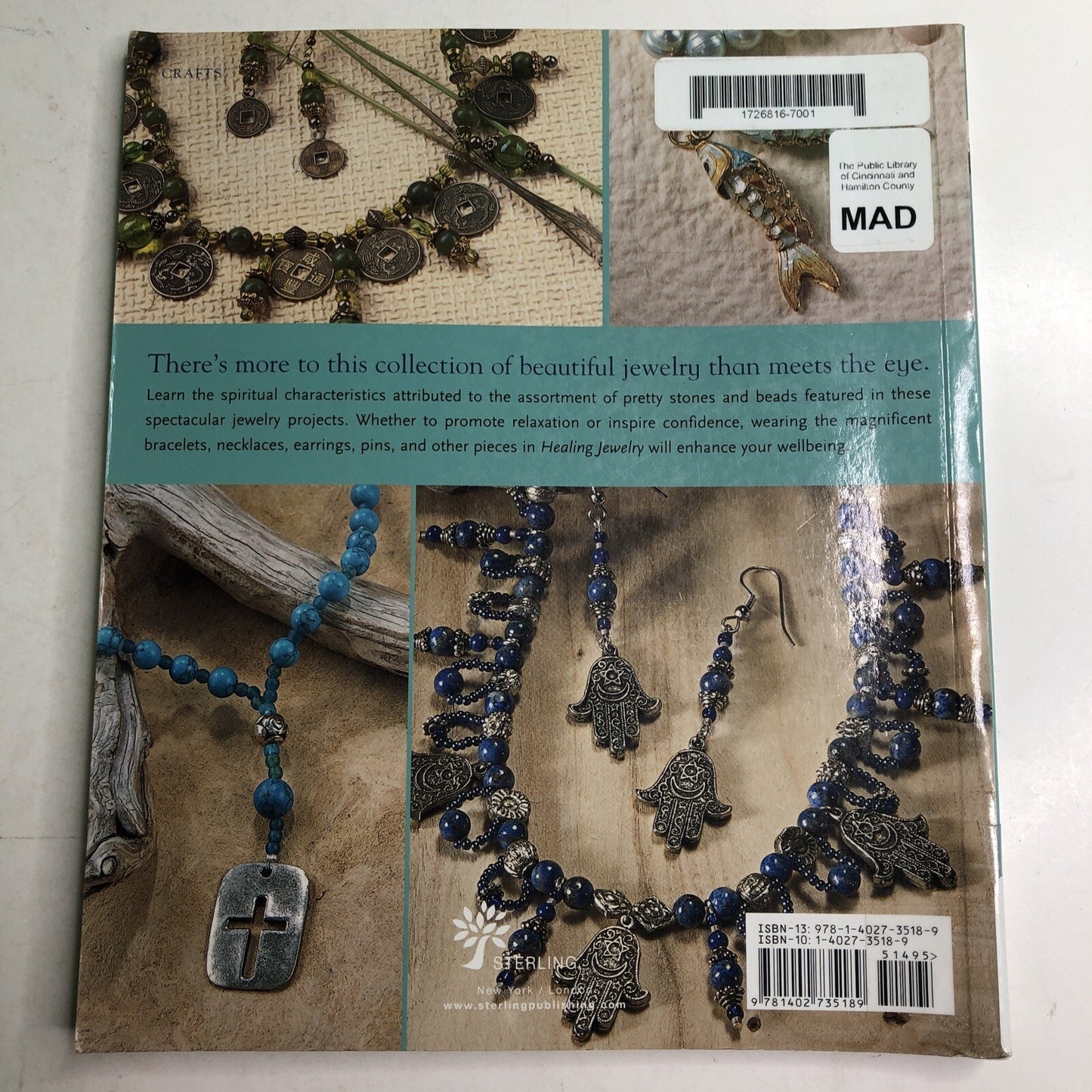Healing Jewelry Using Gemstones For Health And Well-Being by MICKEY BASKETT 2007