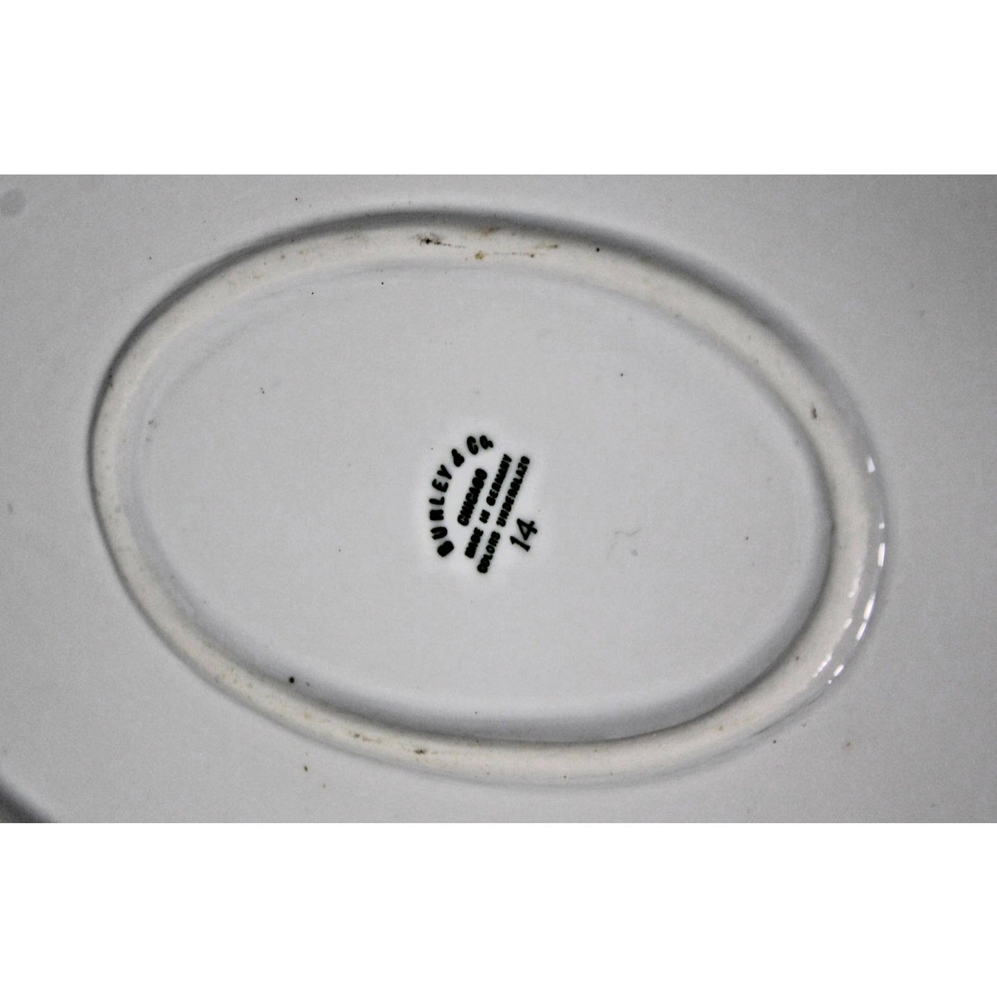 Vintage Mobile, Alabama Cawthon Hotel Platter- Hotelware Burley & Co. Serveware