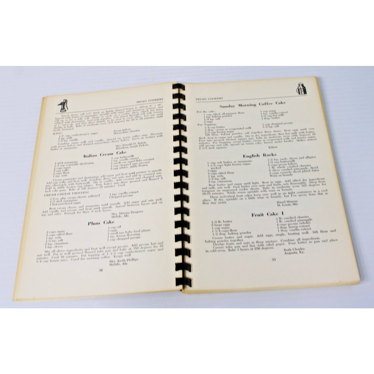 VTG. Pecan Cookery For The Gourmet H. M. Thames Azalea Pecan Co. Mobile, AL 1973