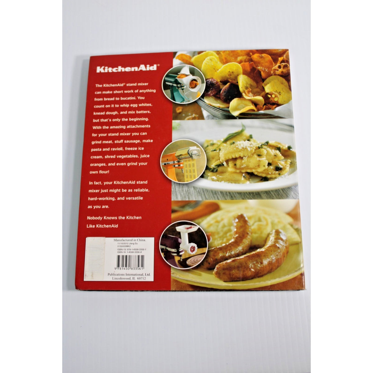 The Complete KitchenAid Stand Mixer Cookbook Hardcover 2012 Recipes