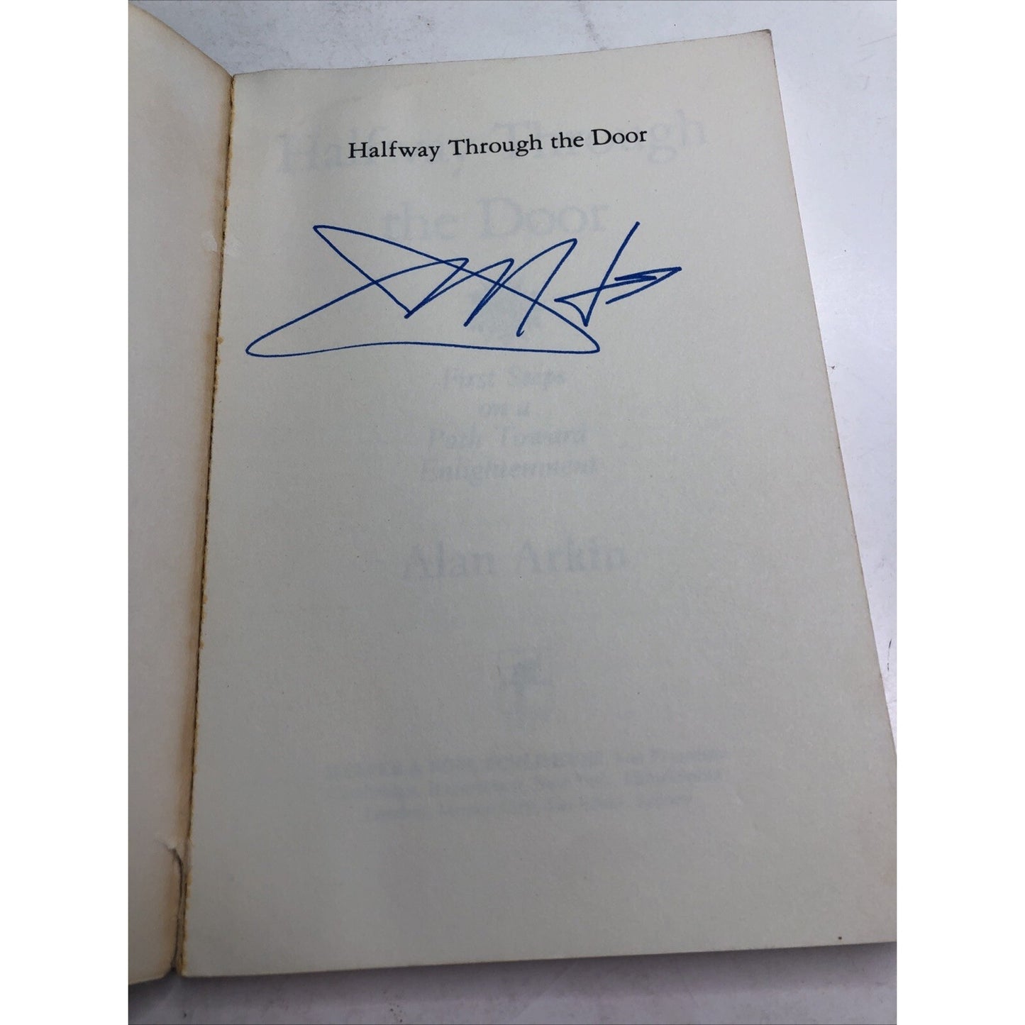 Halfway Through The Door by Alan Arkin 1984 Paperback