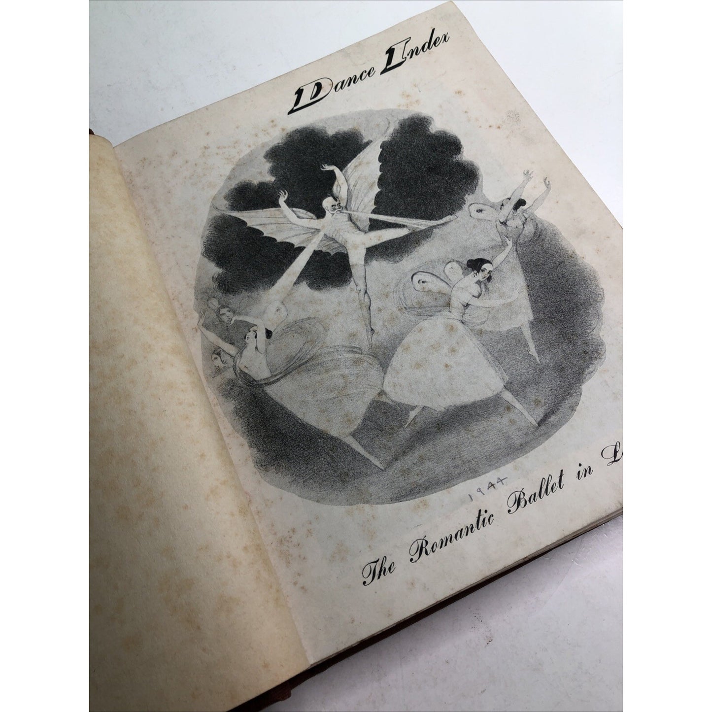 Dance Index 1944 The Romantic Ballet In London HC Illustrated